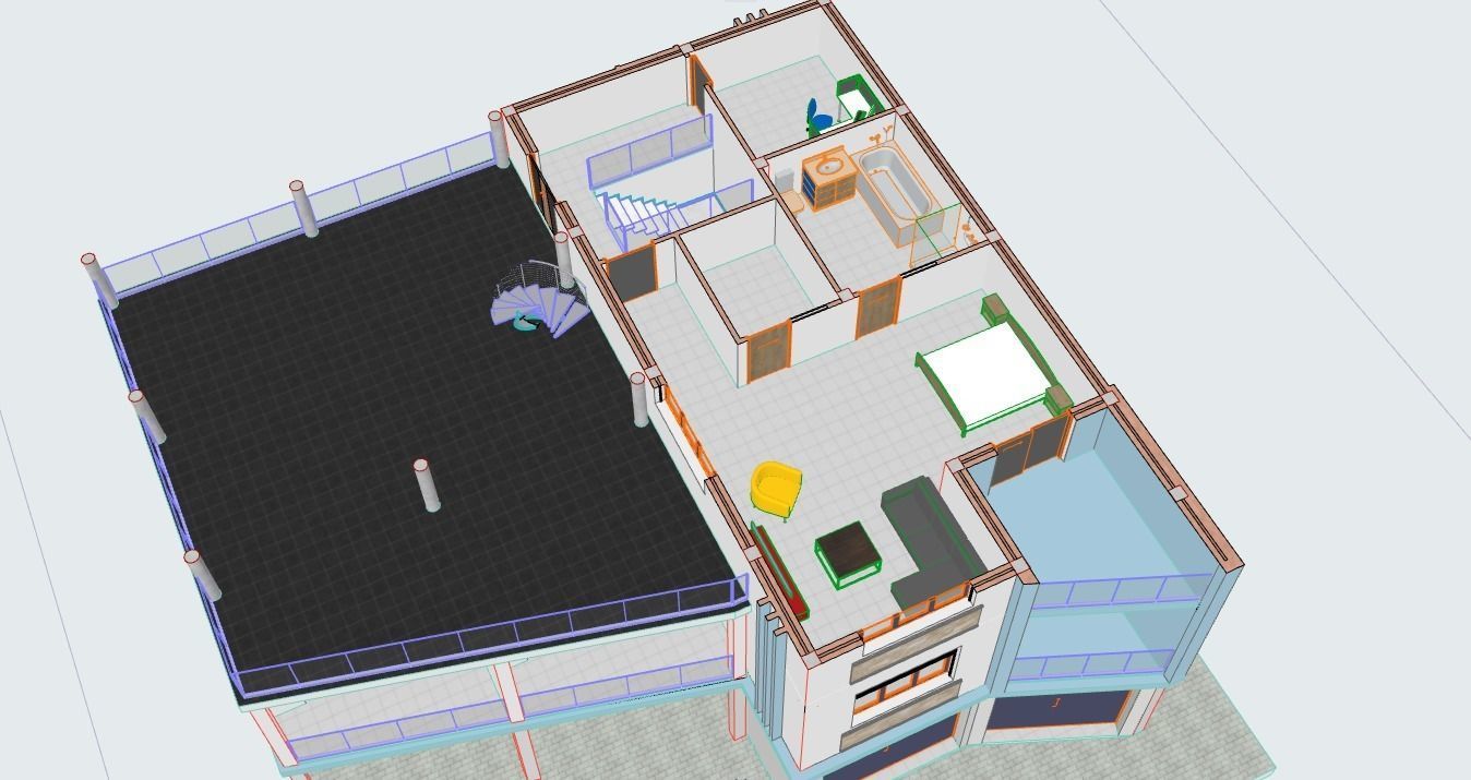 Pappino Villa 3D model_19