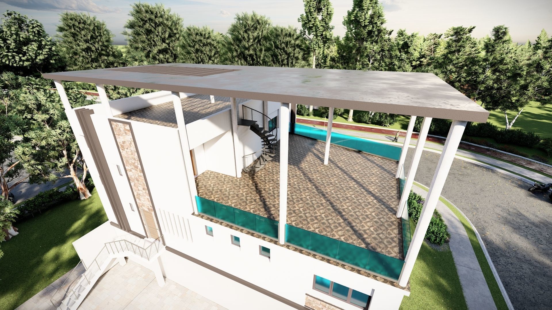 Pappino Villa 3D model_16