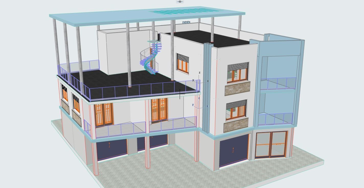 Pappino Villa 3D model_9