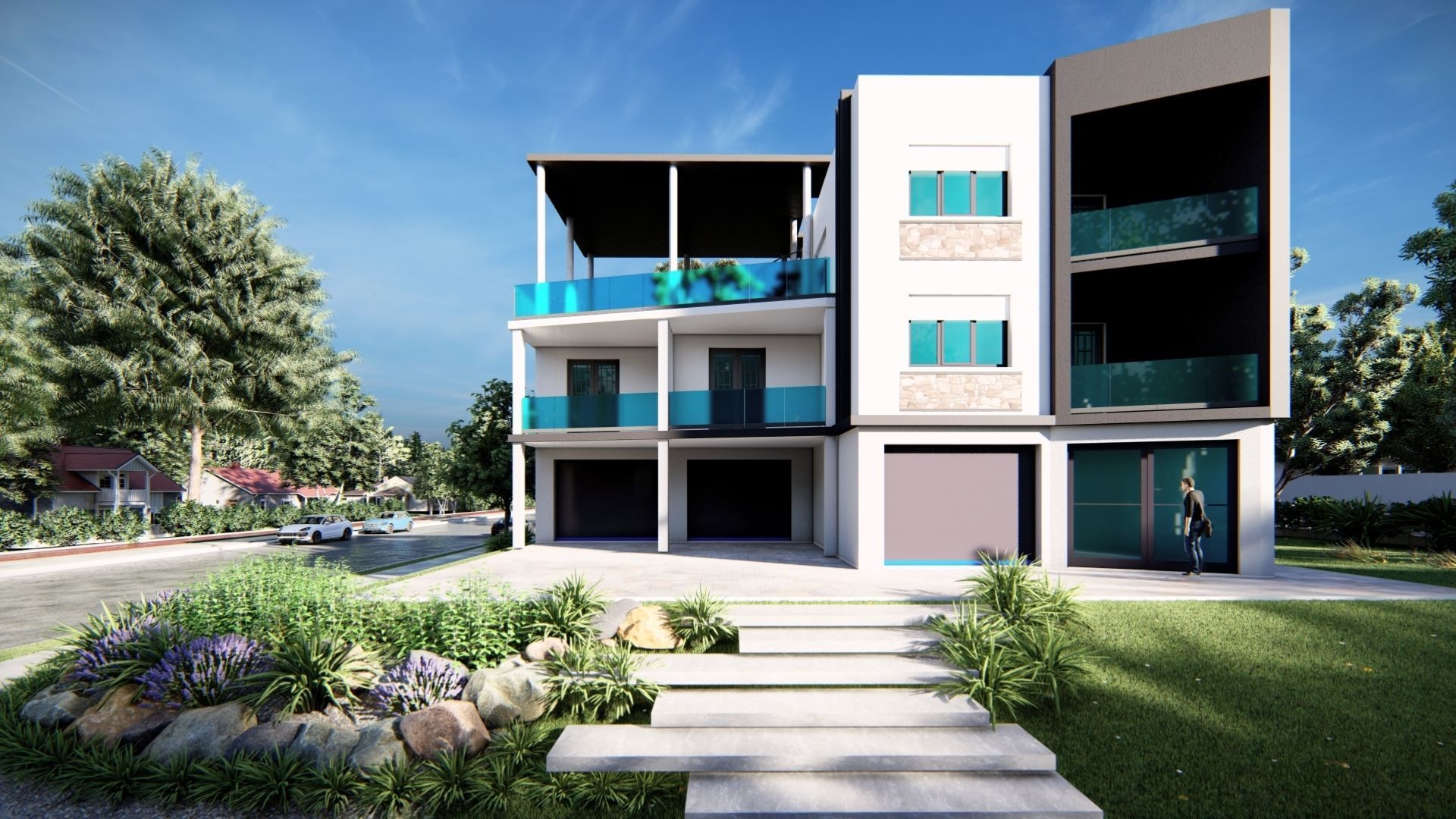 Pappino Villa 3D model_1