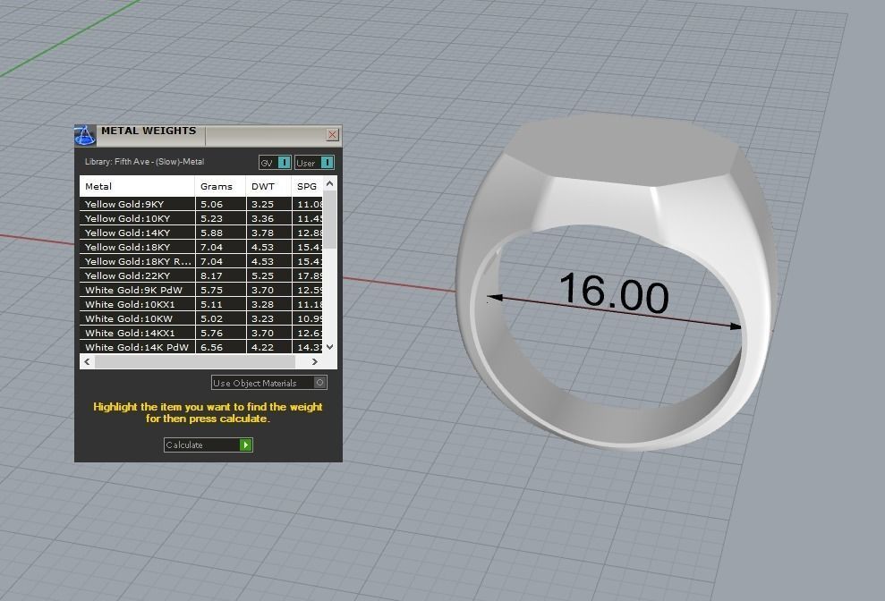 Signets rings Mix Size 3D print model_13