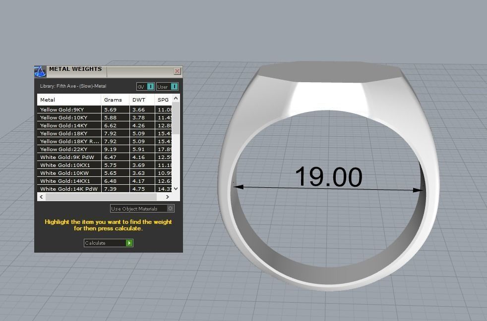 Signets rings Mix Size 3D print model_7
