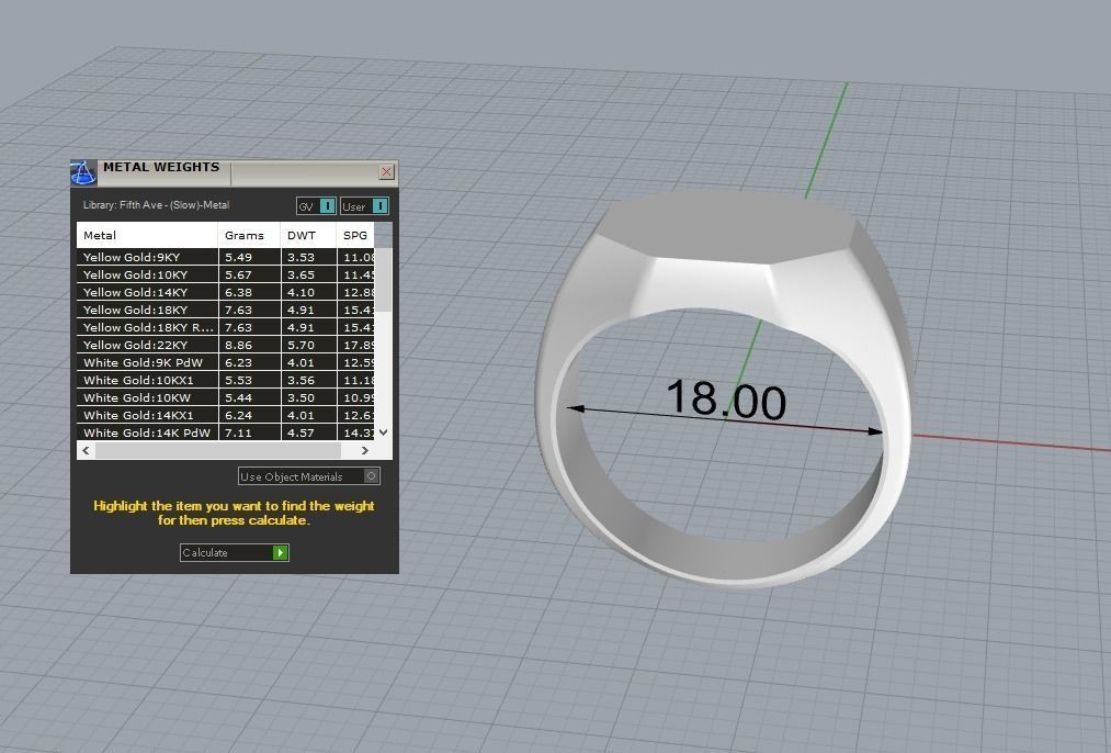 Signets rings Mix Size 3D print model_9