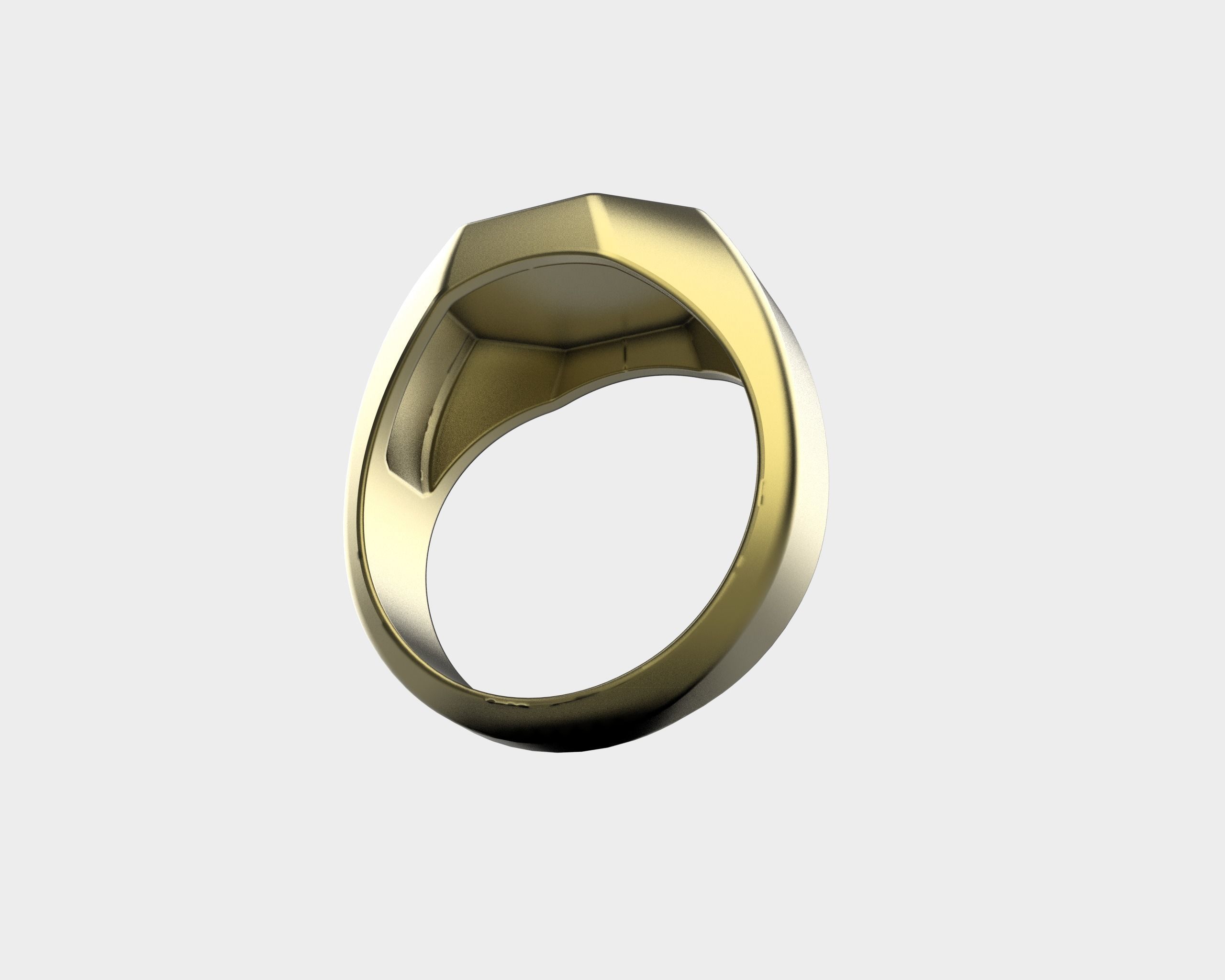 Signets rings Mix Size 3D print model_2