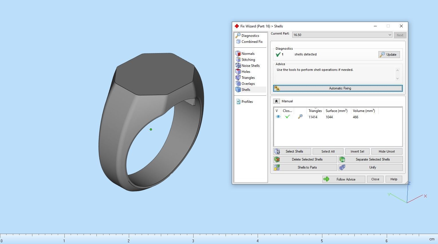 Signets rings Mix Size 3D print model_15