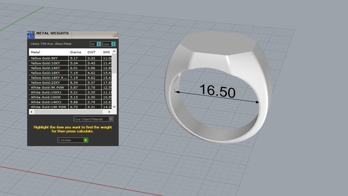 Signets rings Mix Size 3D print model_14