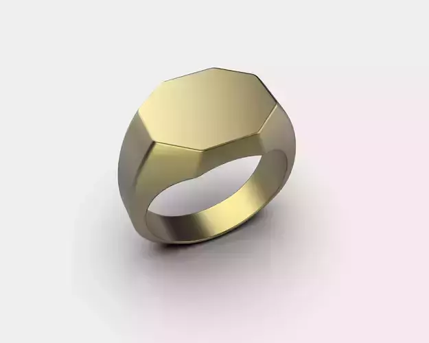 Signets rings  Mix Size 3D print model