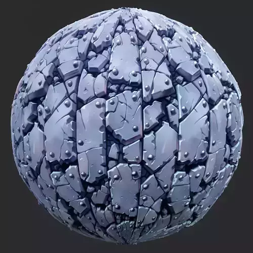 Stylized Metal Seamless Texture