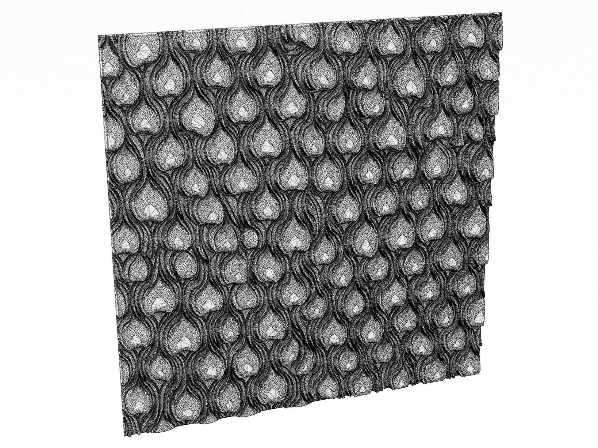 Decorative panel 05 3D model_1