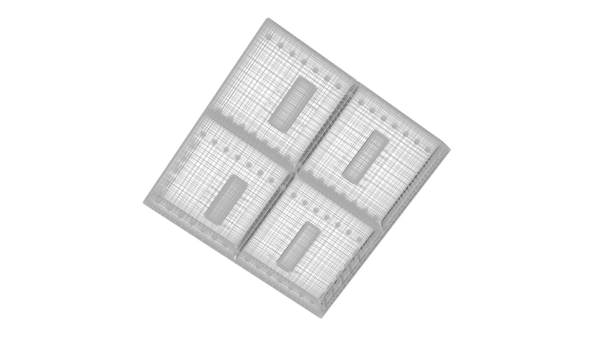 Illuminated LED Dot Matrix Display 3D model_26