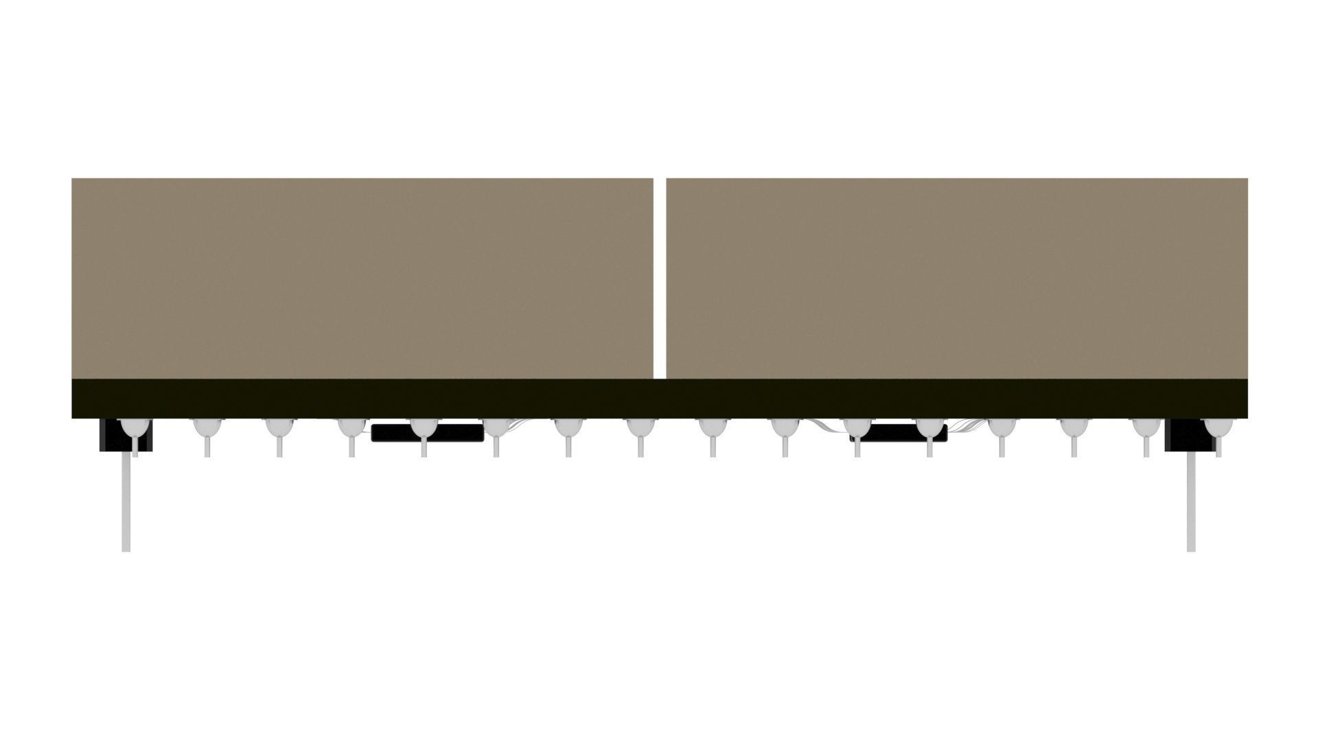 Illuminated LED Dot Matrix Display 3D model_20