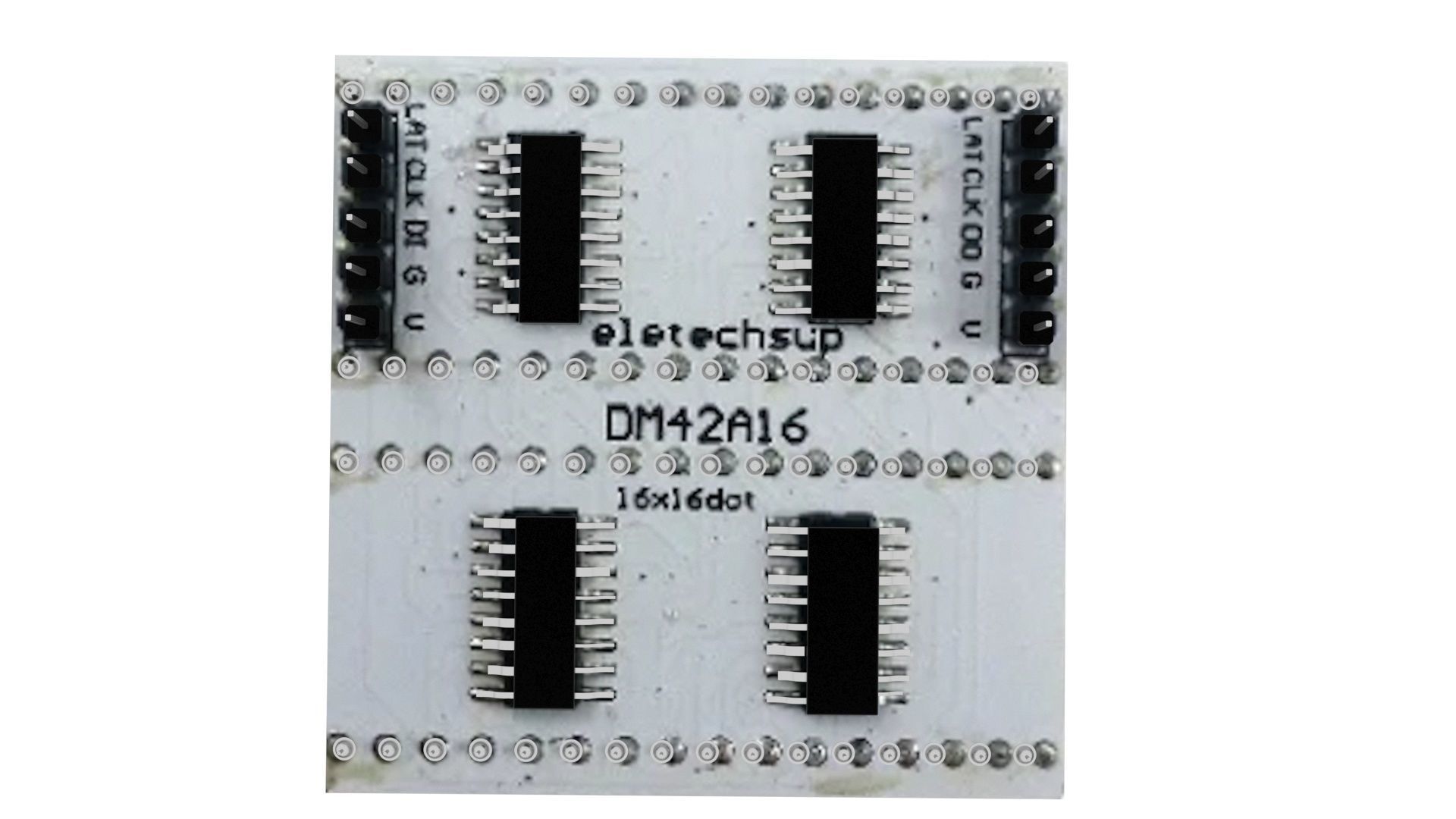 Illuminated LED Dot Matrix Display 3D model_15