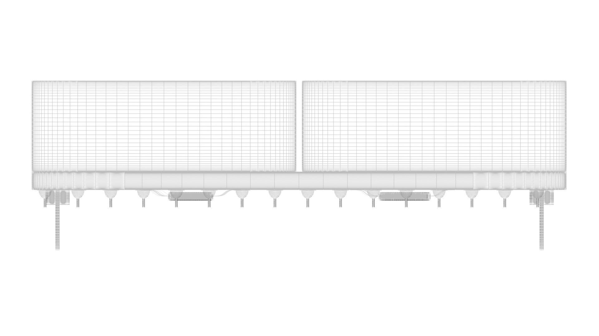 Illuminated LED Dot Matrix Display 3D model_32