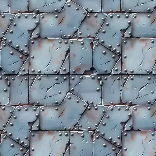 Stylized Metal Seamless Texture Texture