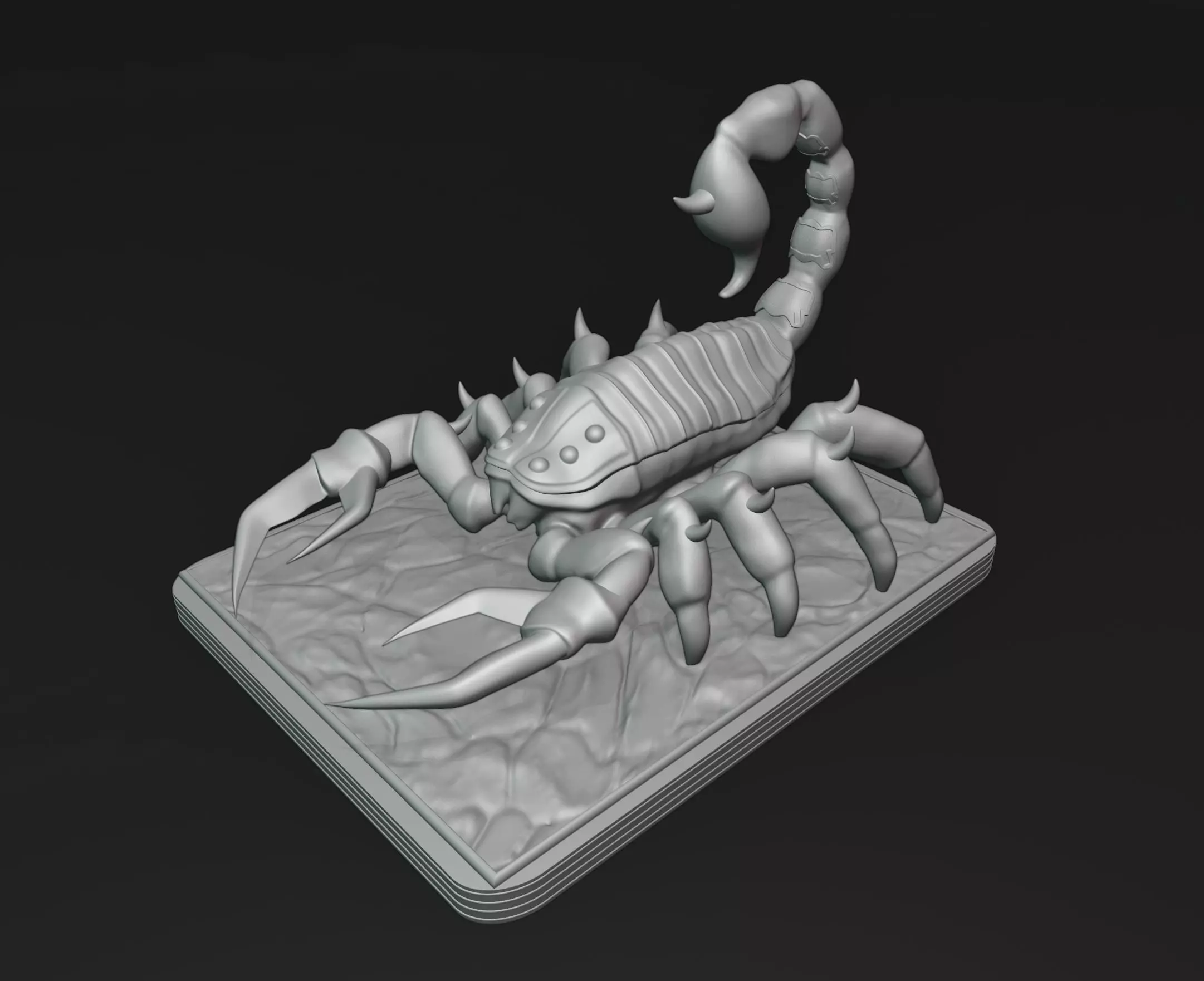 War Scorpion 3D print model