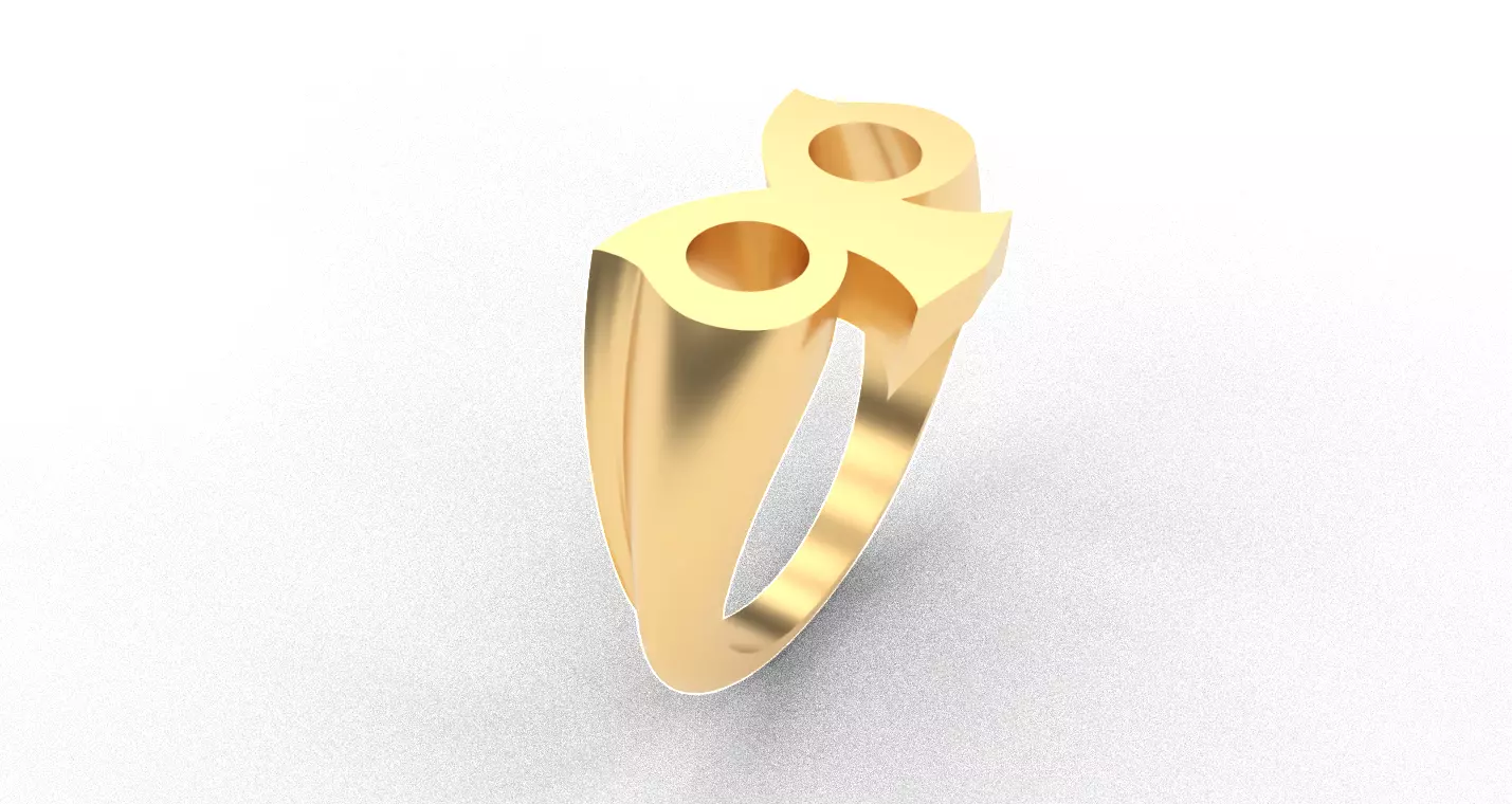Anillo Ojos de Chuncho Free 3D print model