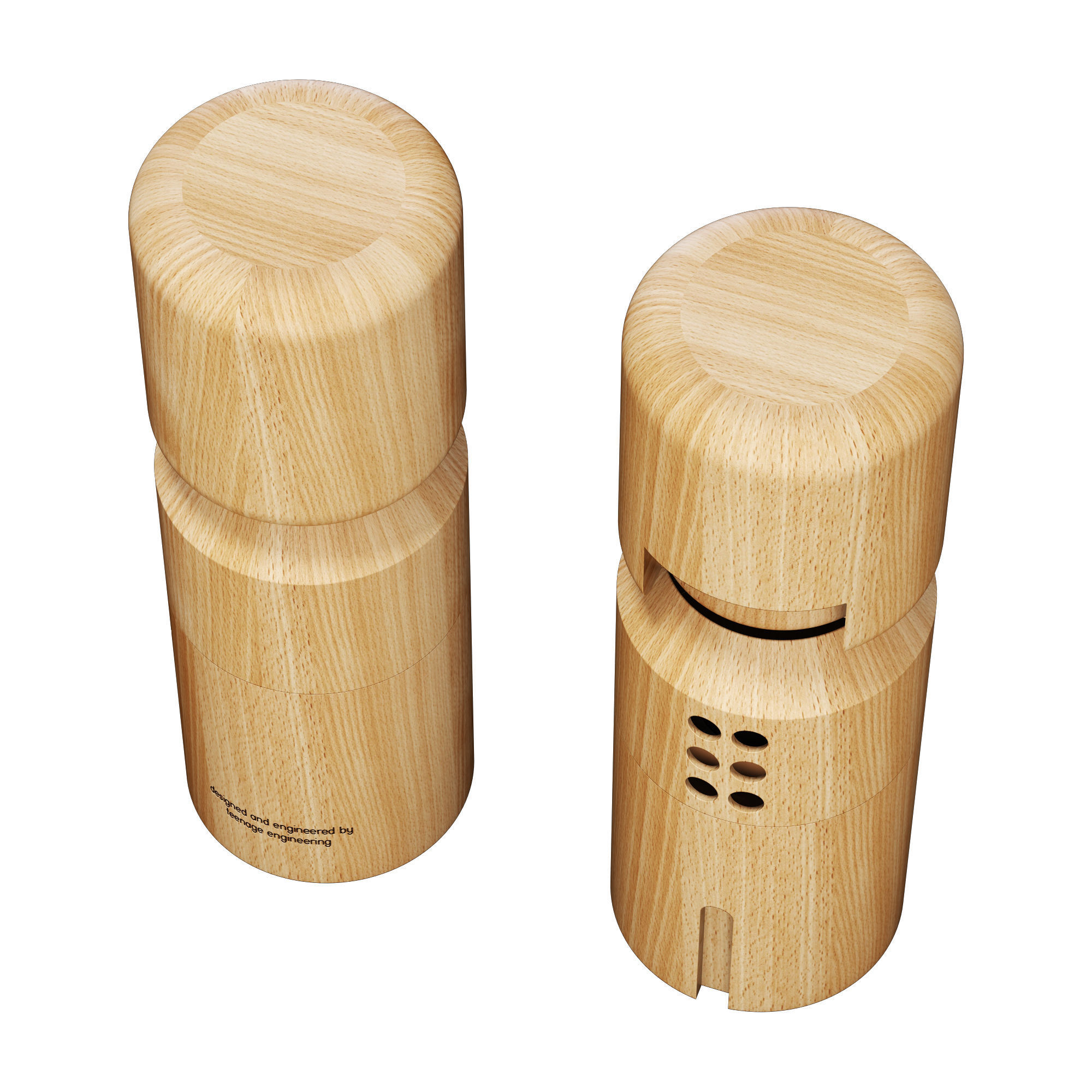 Teenage engineering choir CH-8 Bogdan speaker 3D model_3