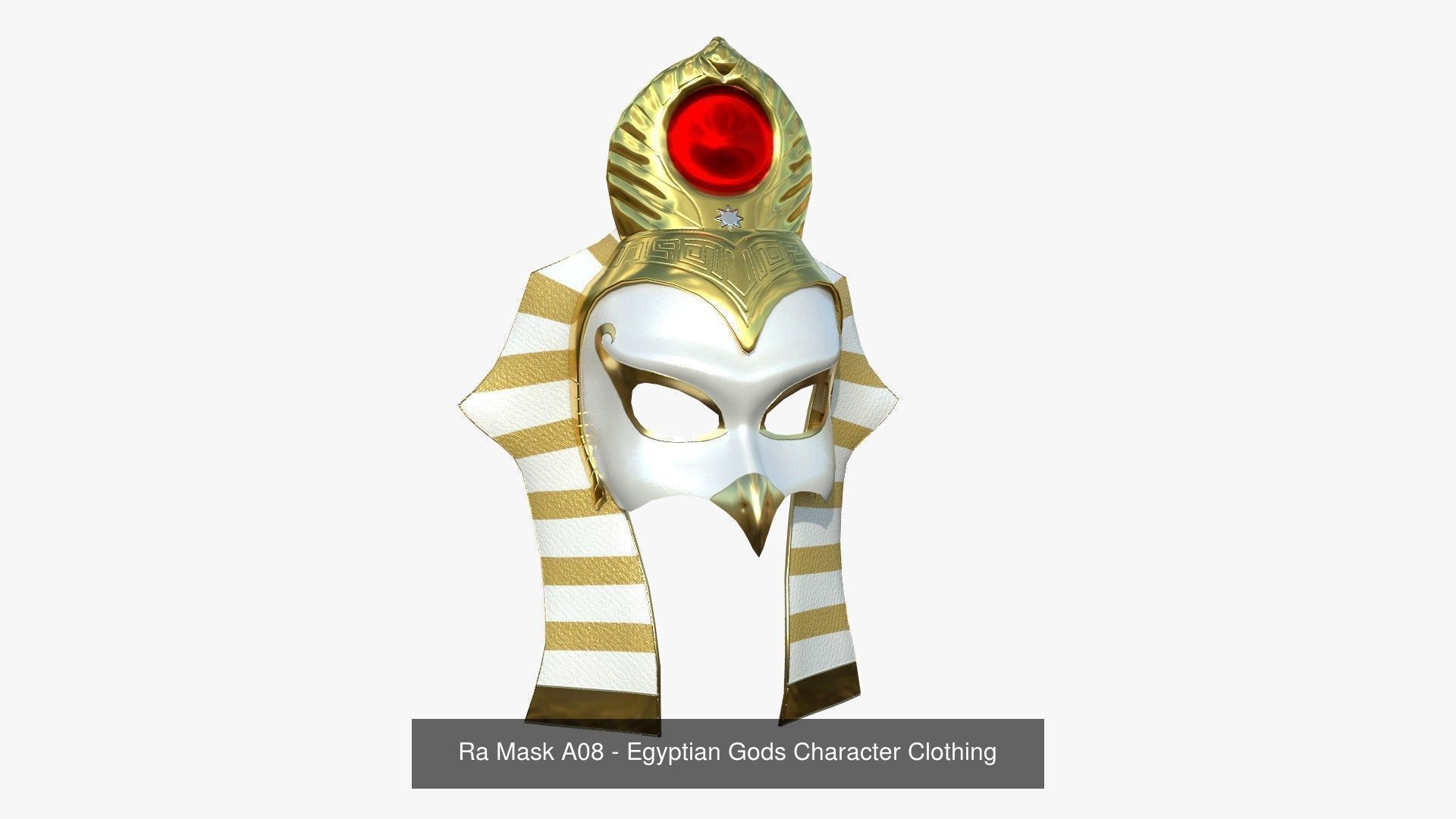 10 Egyptian Gods Masks Collection - Character Game Clothing _3
