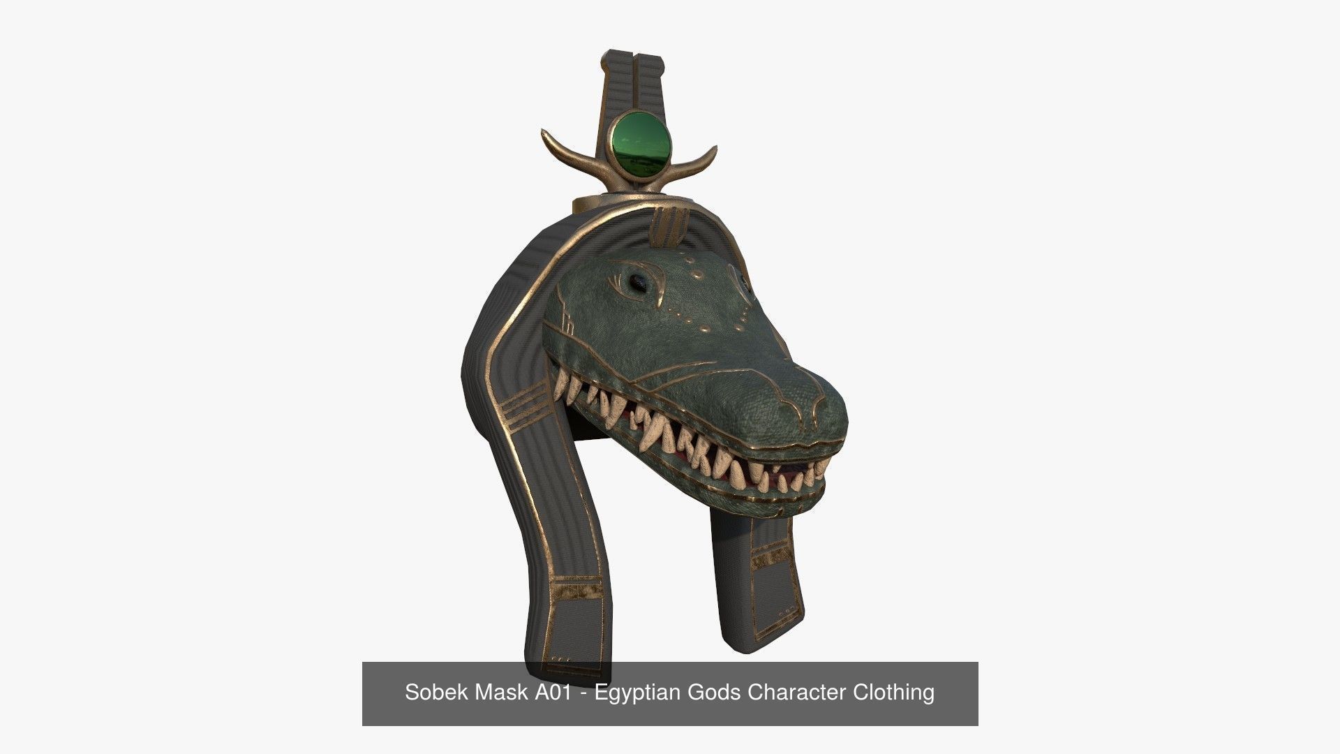10 Egyptian Gods Masks Collection - Character Game Clothing _8