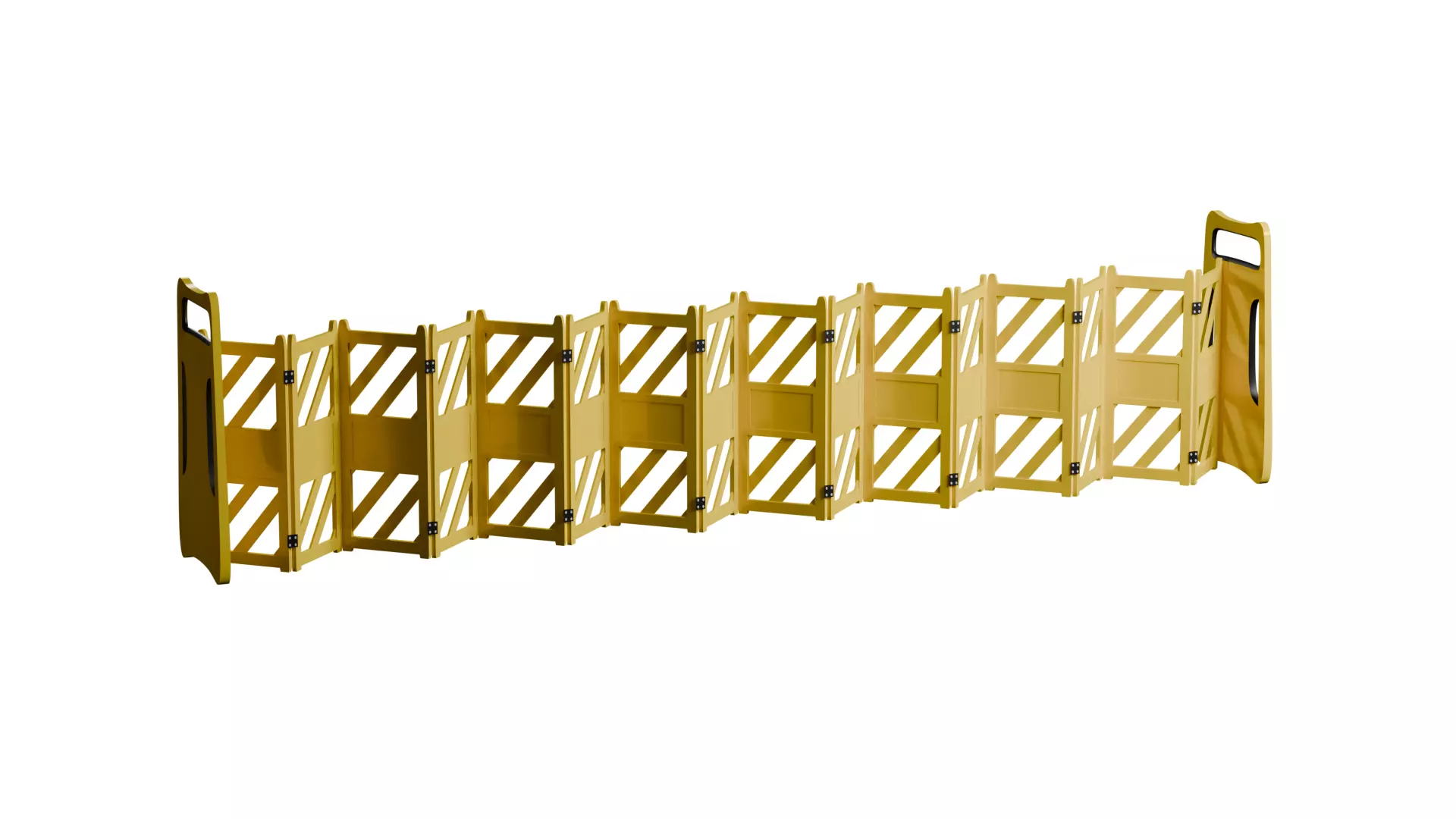 Safety Barrier 3D model_0