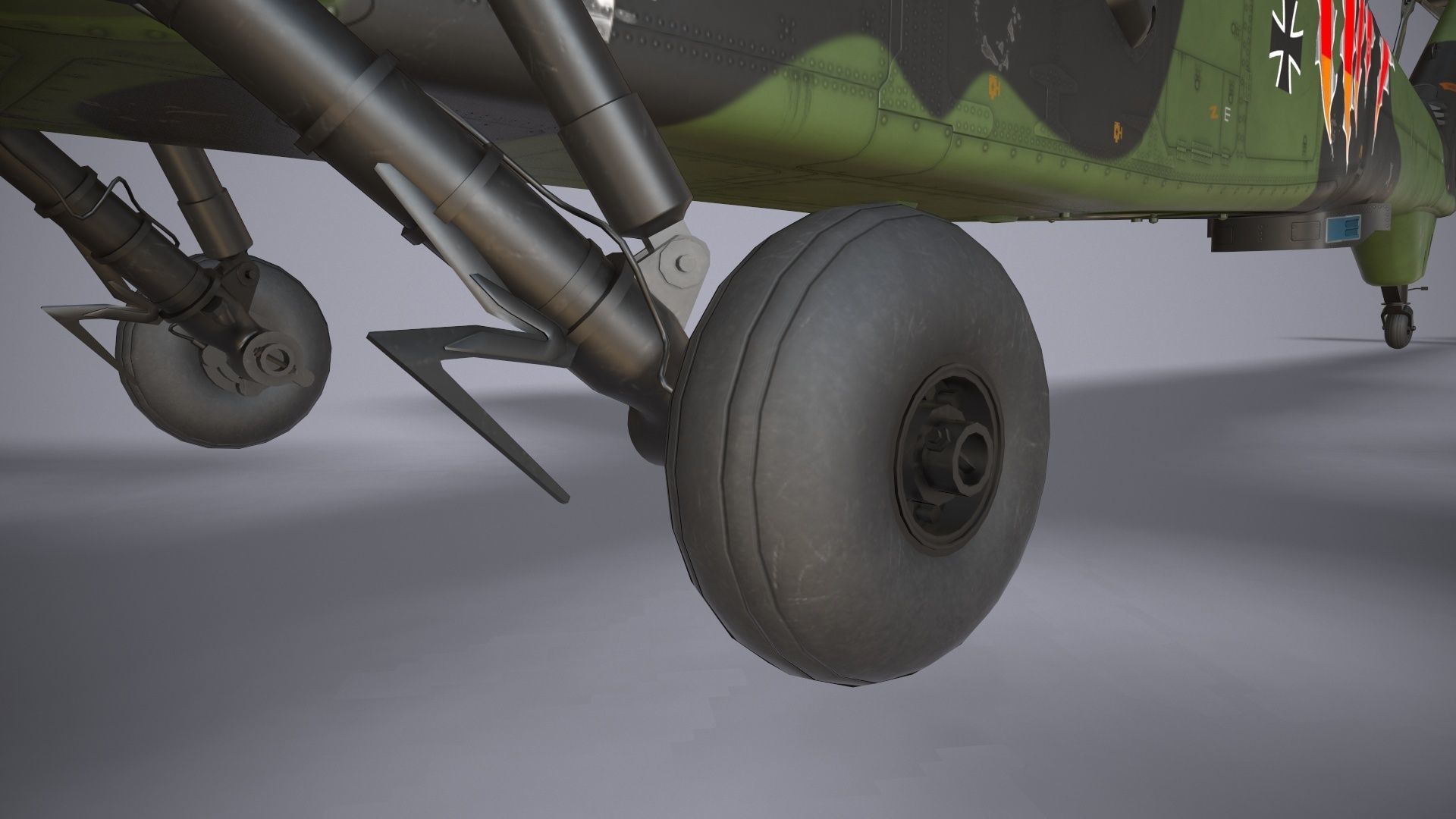  EC-665 Tiger HAC Germany Complex Animation Low-poly 3D model_13