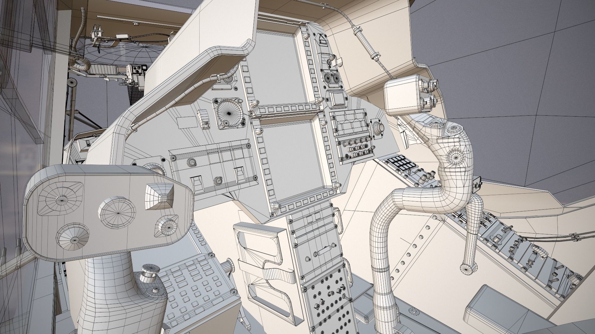  EC-665 Tiger HAC Germany Complex Animation Low-poly 3D model_49