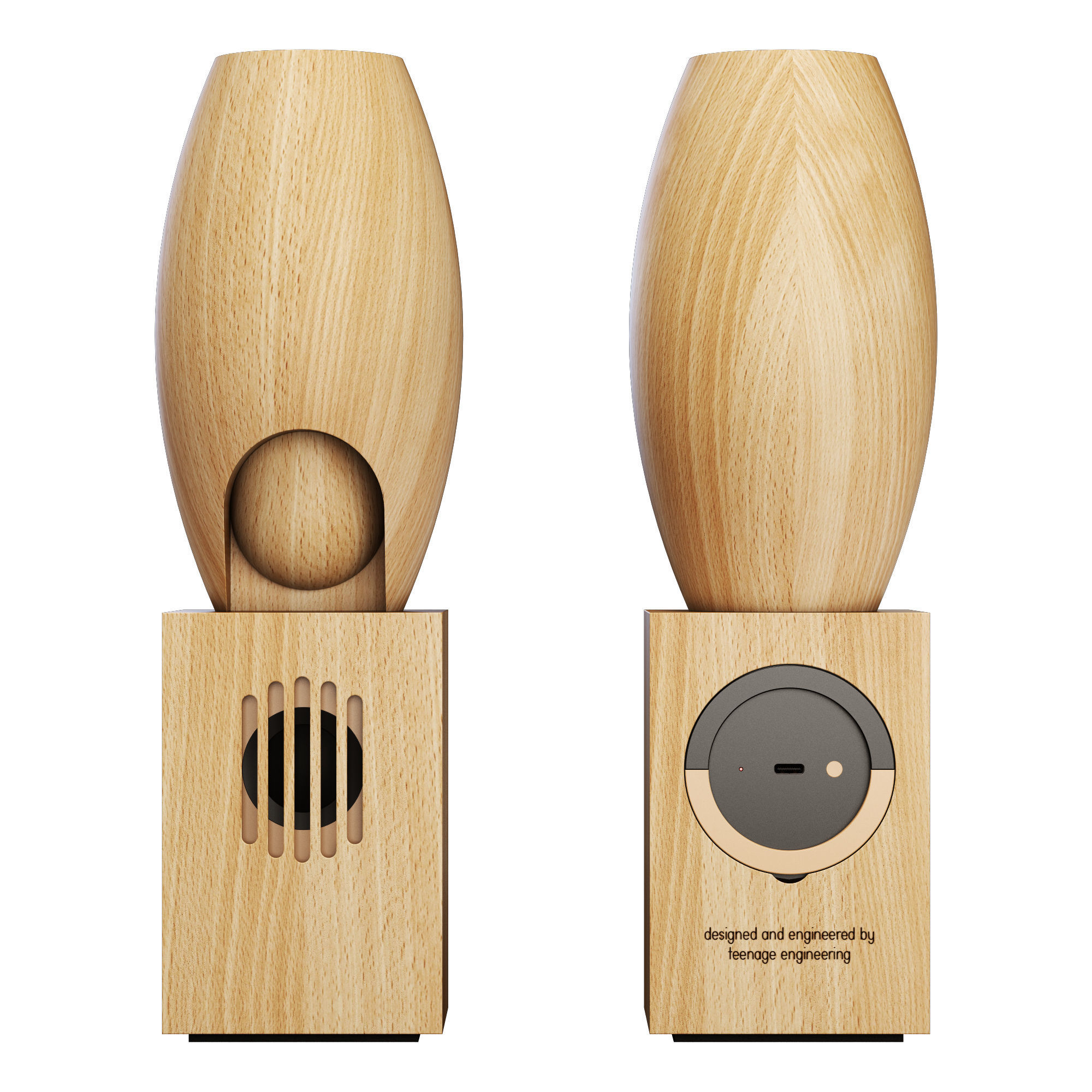 Teenage engineering choir CH-8 Hatshepsut speaker 3D model_2