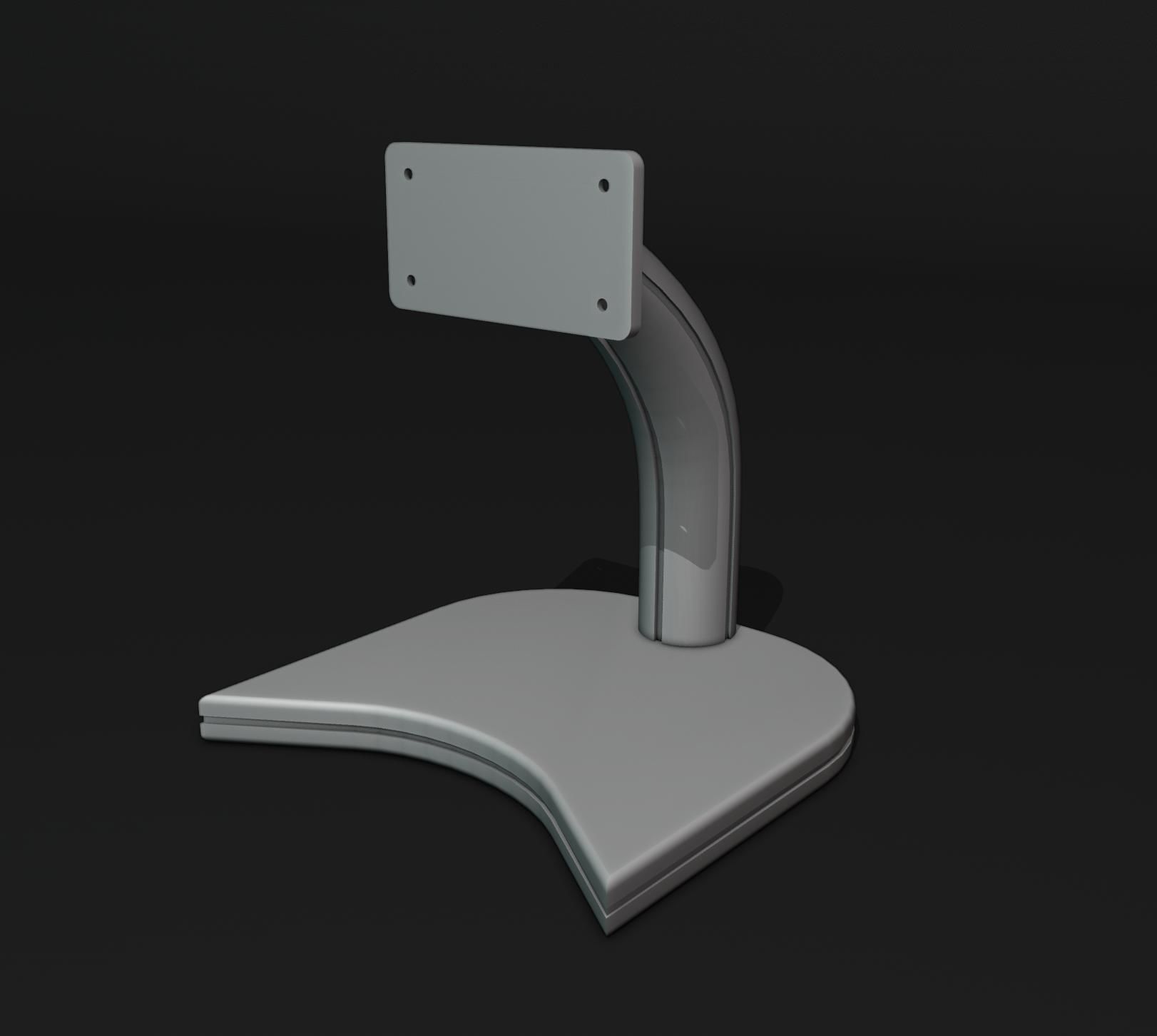 Monitor Stand Mount 1 3D print model_6