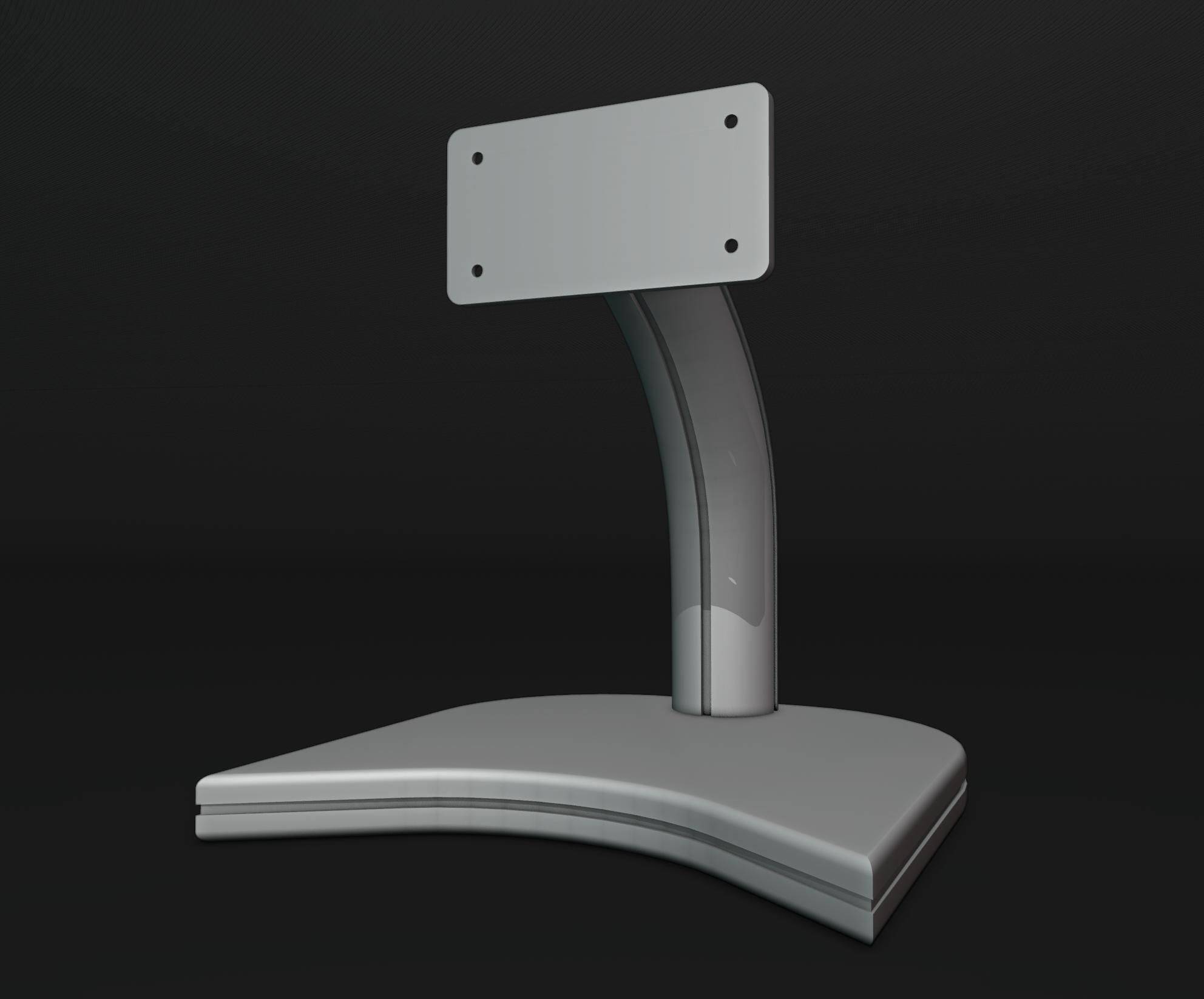 Monitor Stand Mount 1 3D print model_7