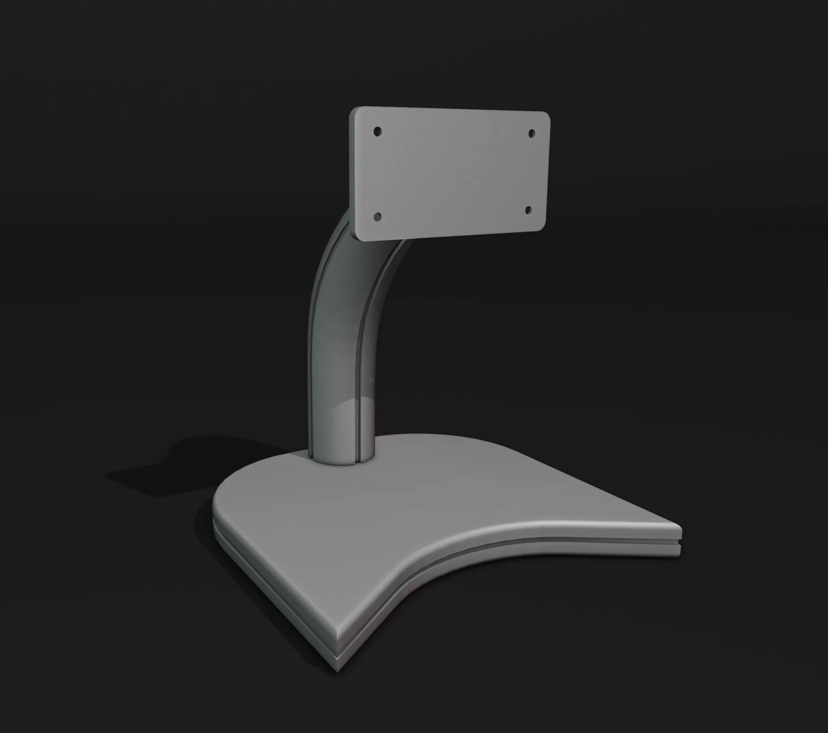 Monitor Stand Mount 1 3D print model_0