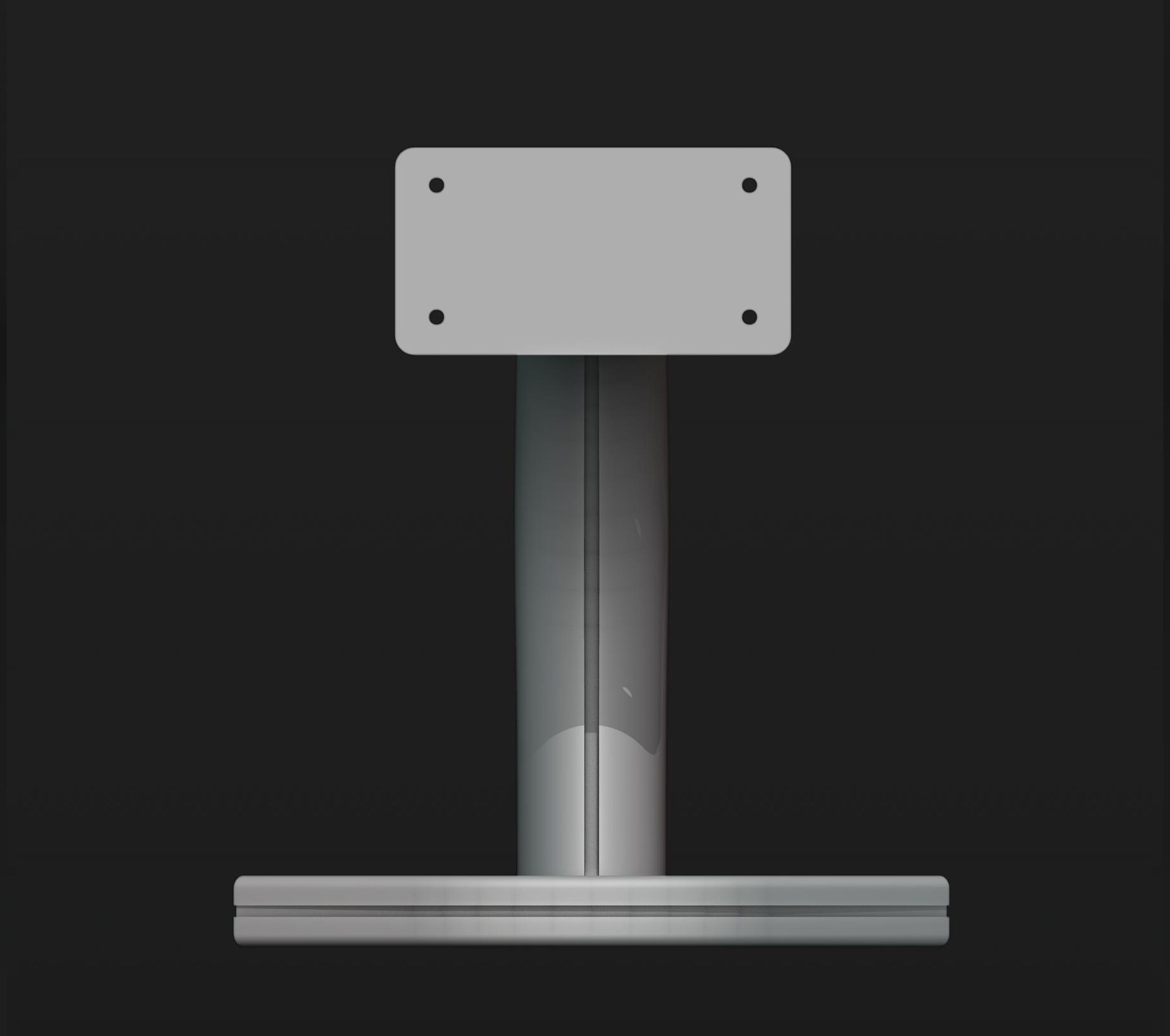 Monitor Stand Mount 1 3D print model_3