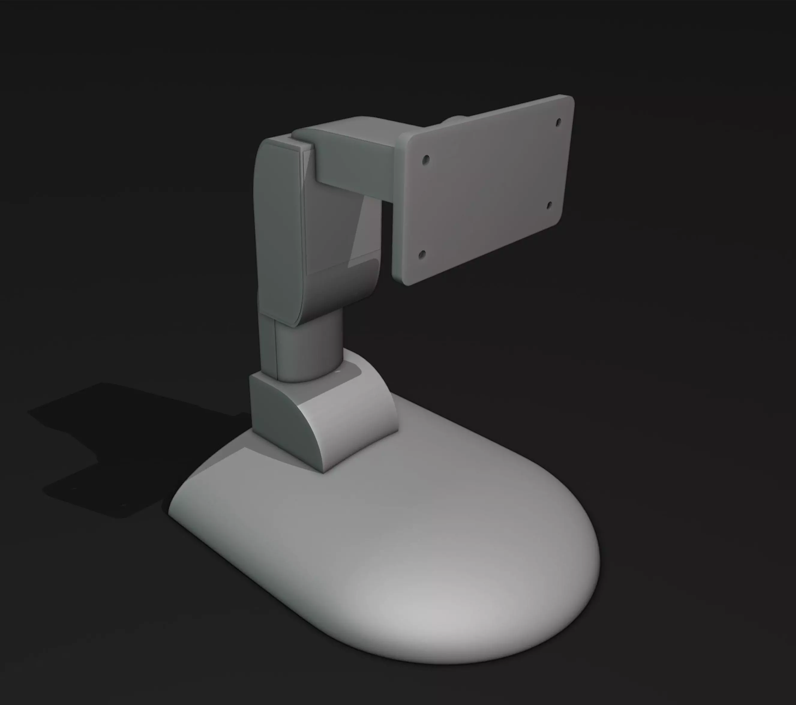 Monitor Stand Mount 2 3D print model_0