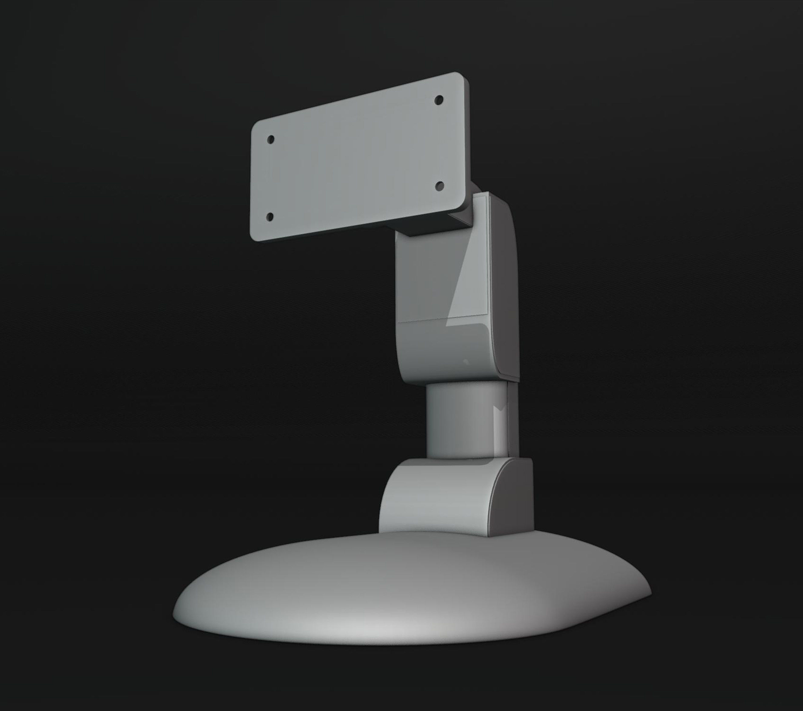 Monitor Stand Mount 2 3D print model_3