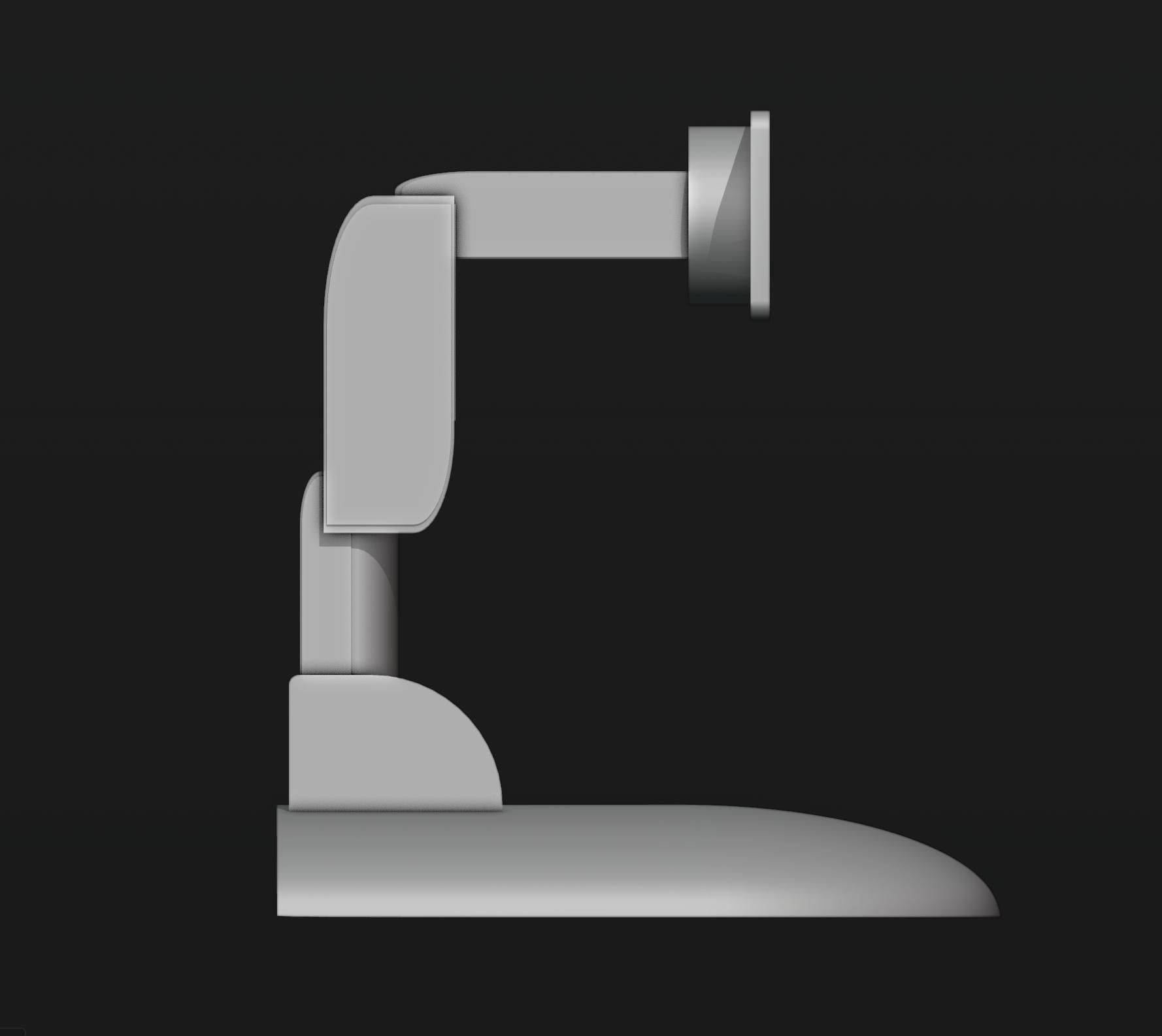 Monitor Stand Mount 2 3D print model_2