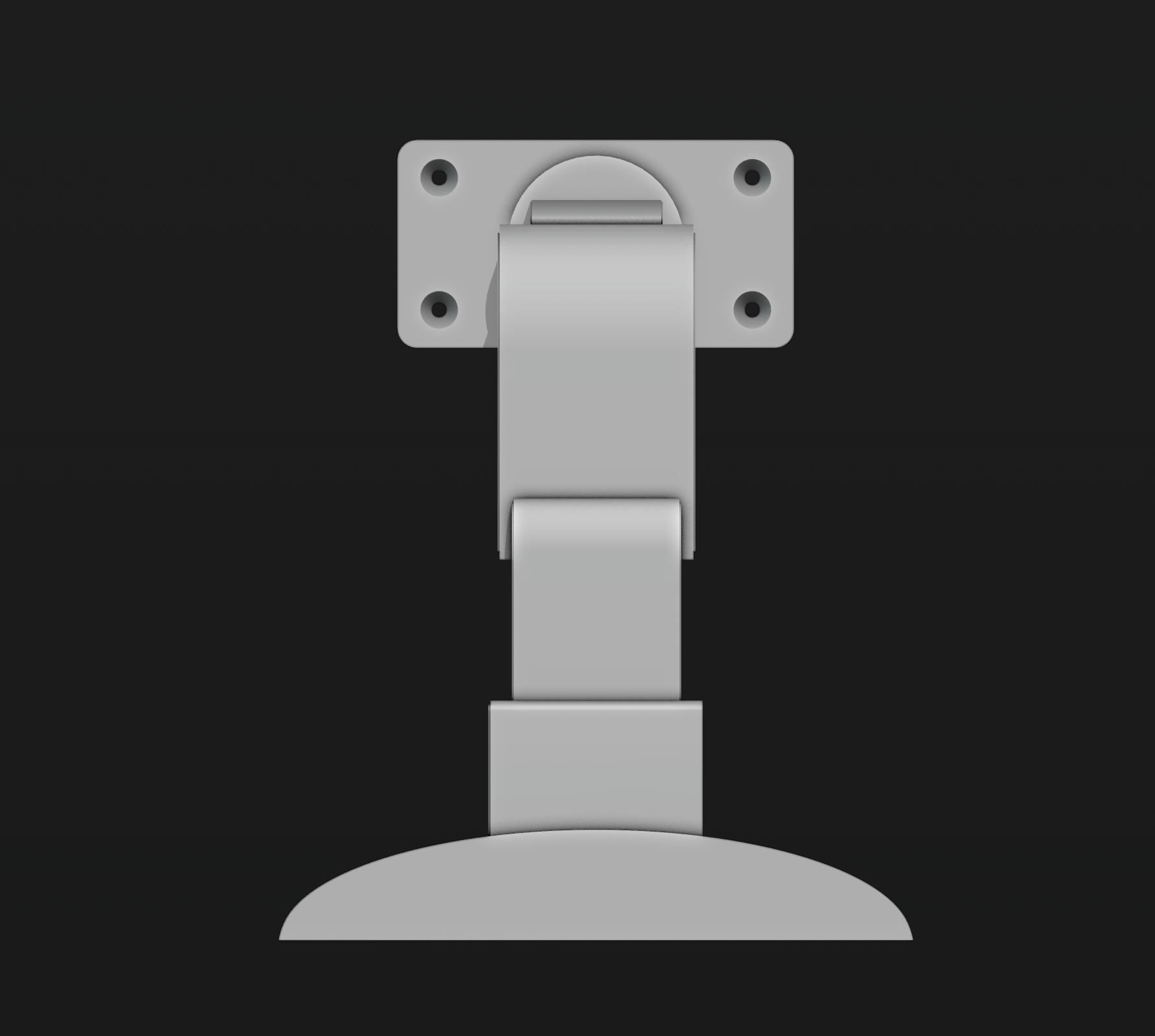 Monitor Stand Mount 2 3D print model_8