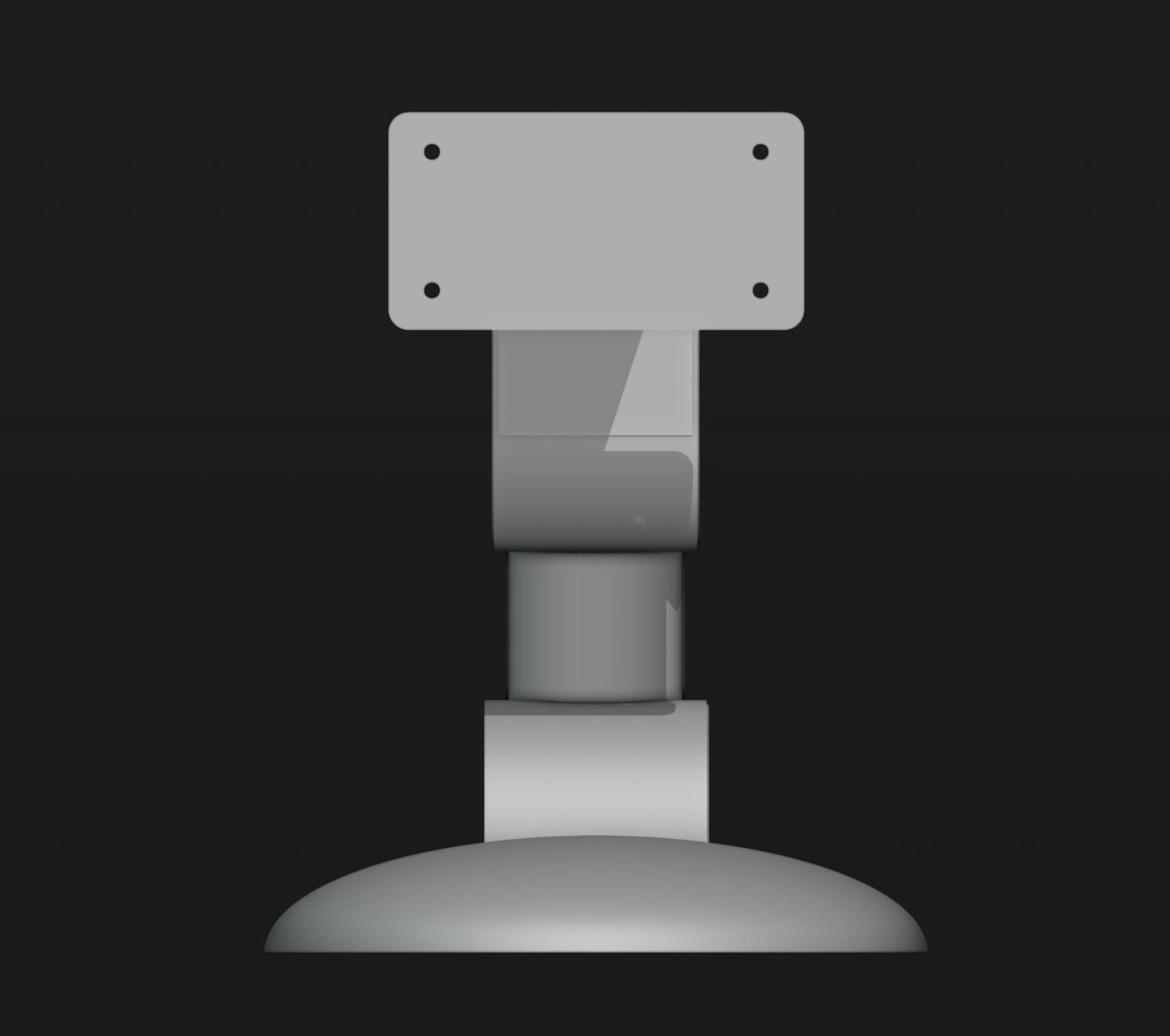 Monitor Stand Mount 2 3D print model_5