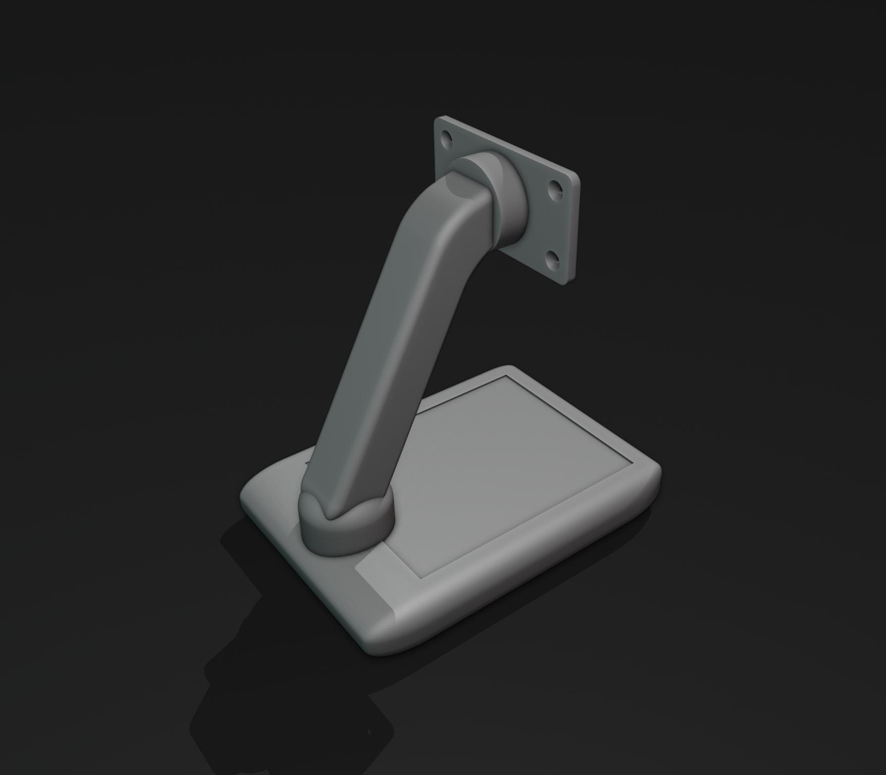 Monitor Stand Mount 5 3D print model_8