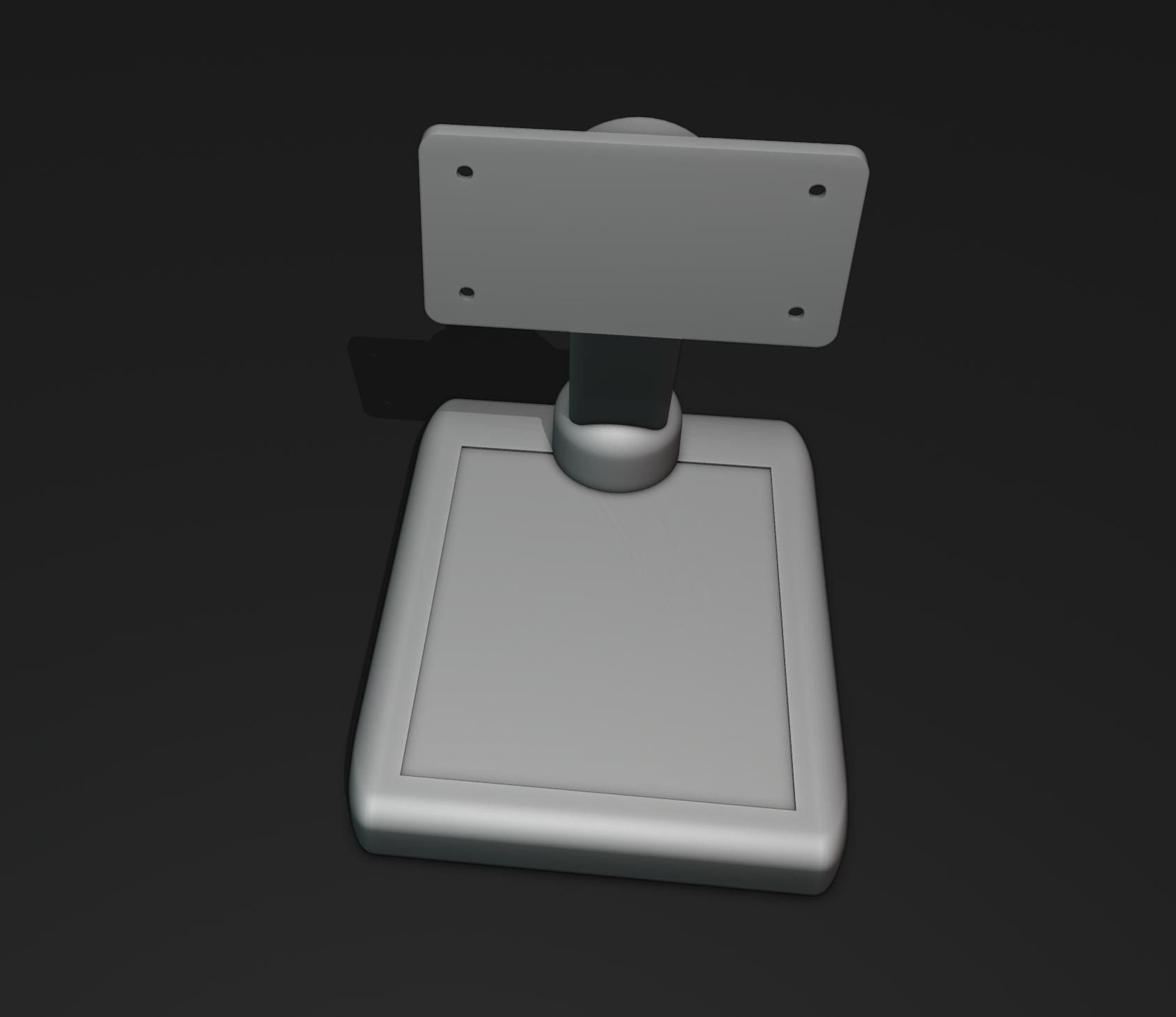 Monitor Stand Mount 5 3D print model_7