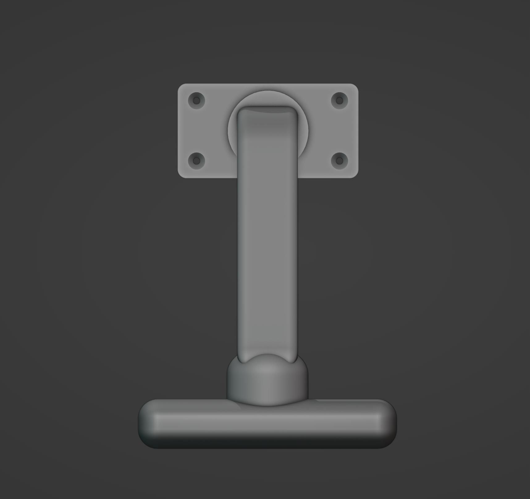Monitor Stand Mount 5 3D print model_1