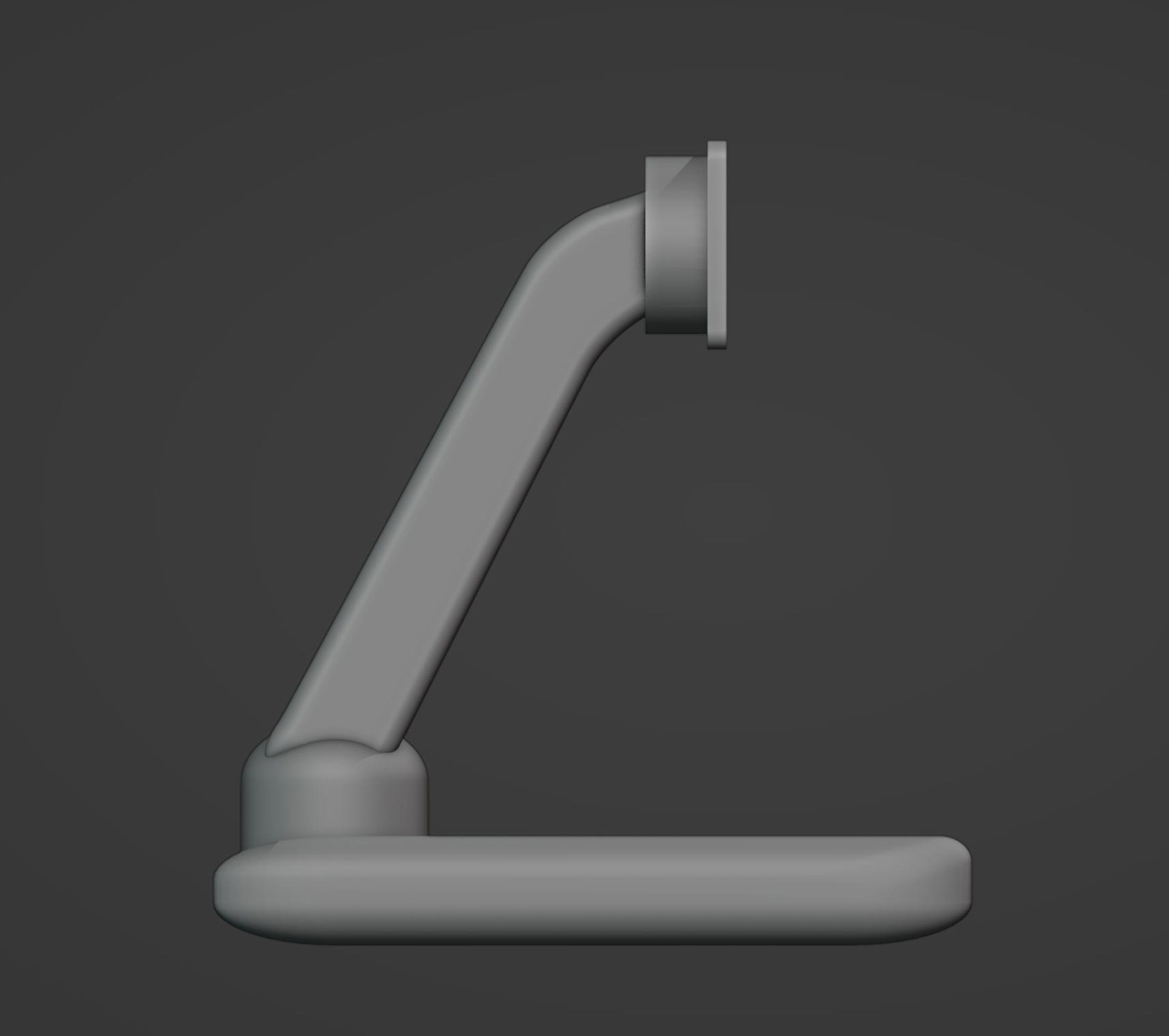 Monitor Stand Mount 5 3D print model_5
