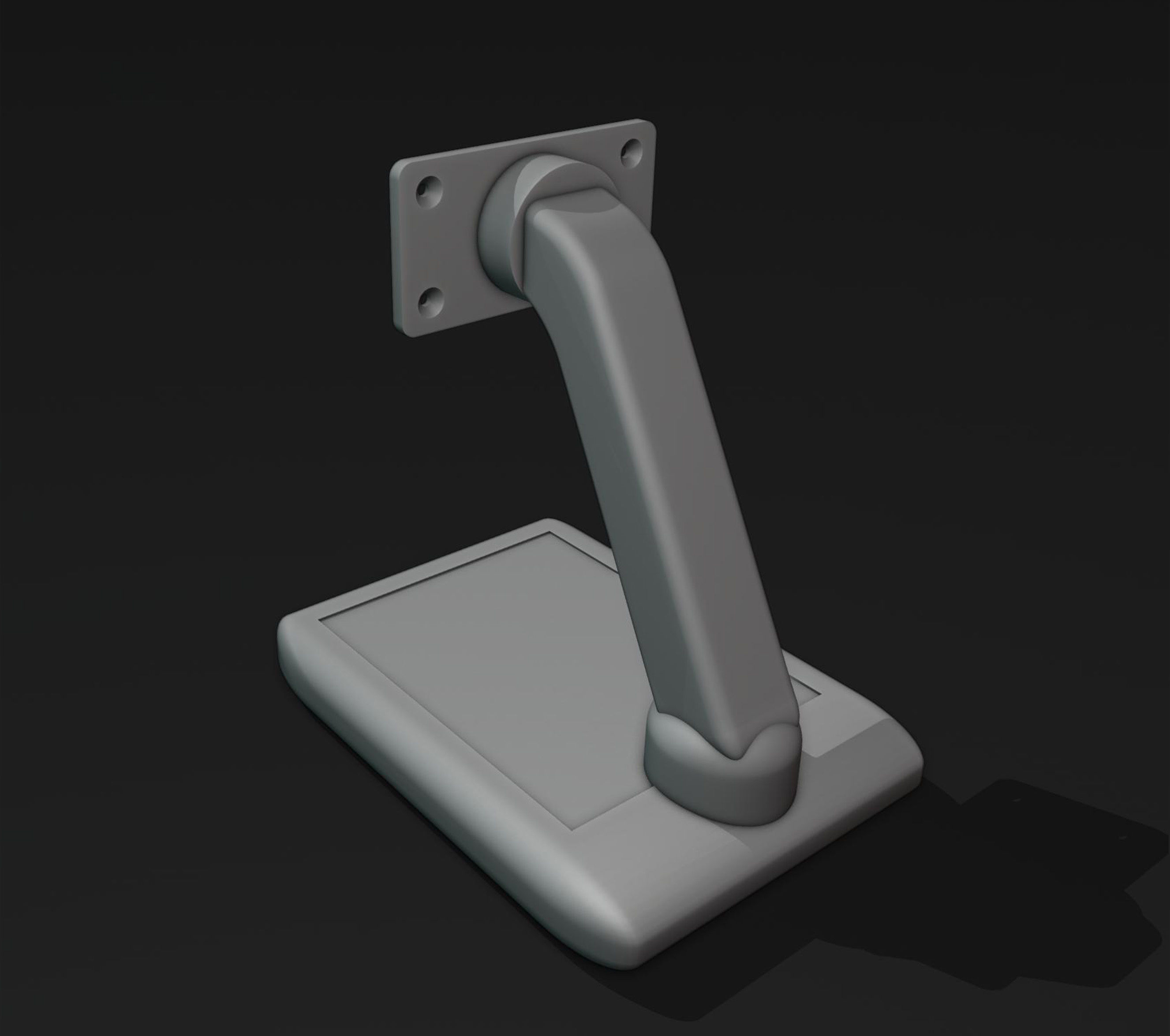 Monitor Stand Mount 5 3D print model_3
