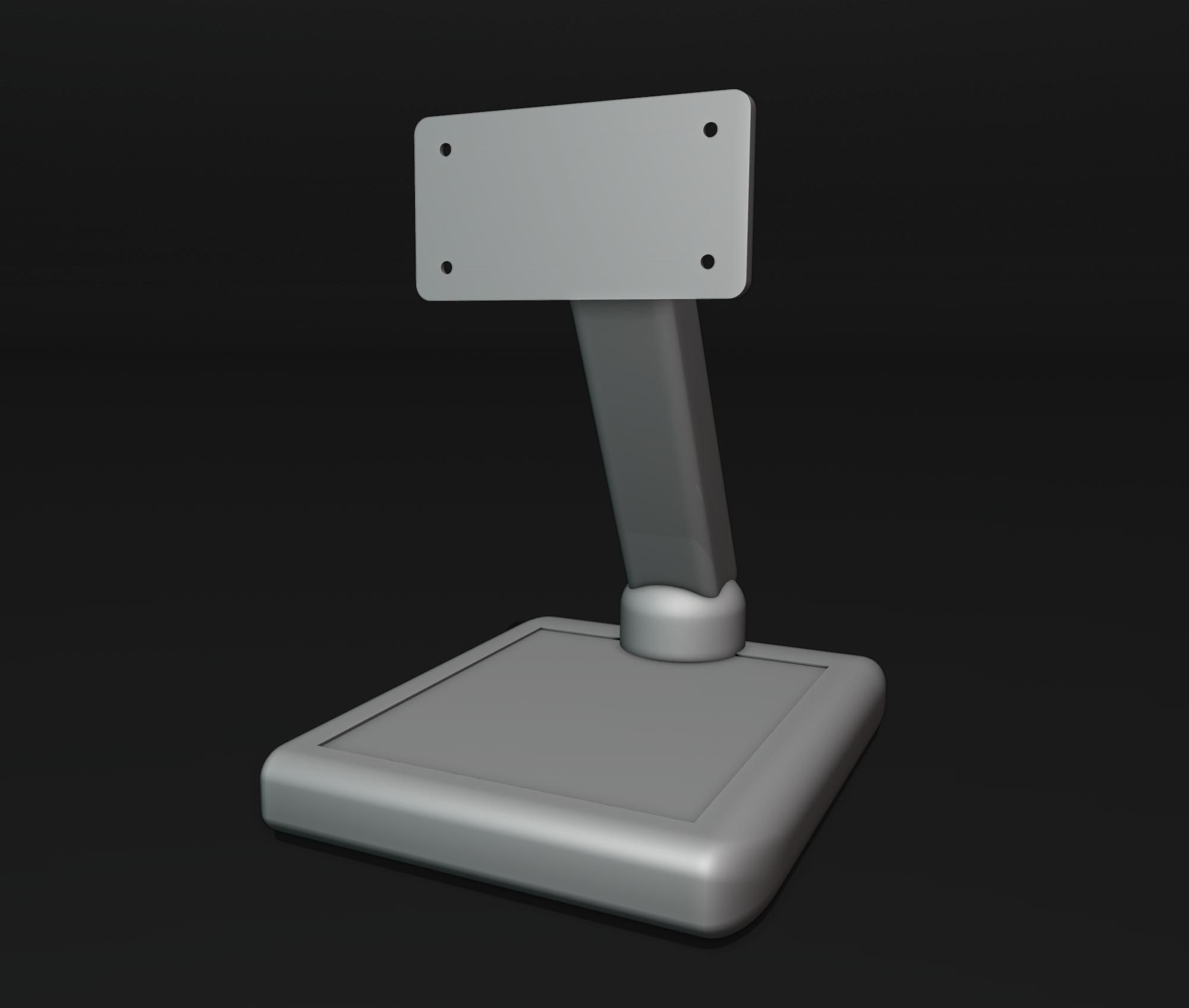 Monitor Stand Mount 5 3D print model_6