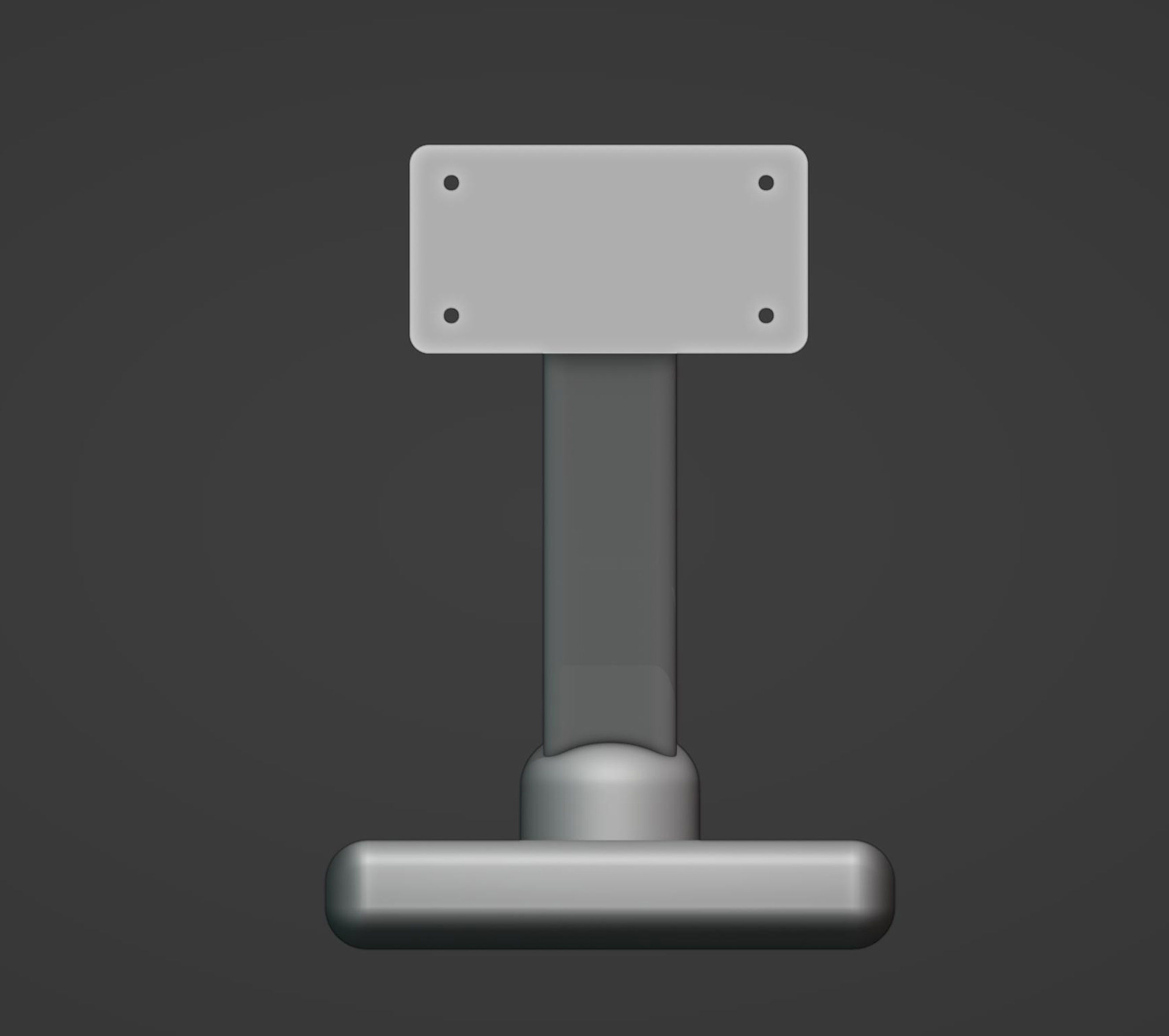 Monitor Stand Mount 5 3D print model_4