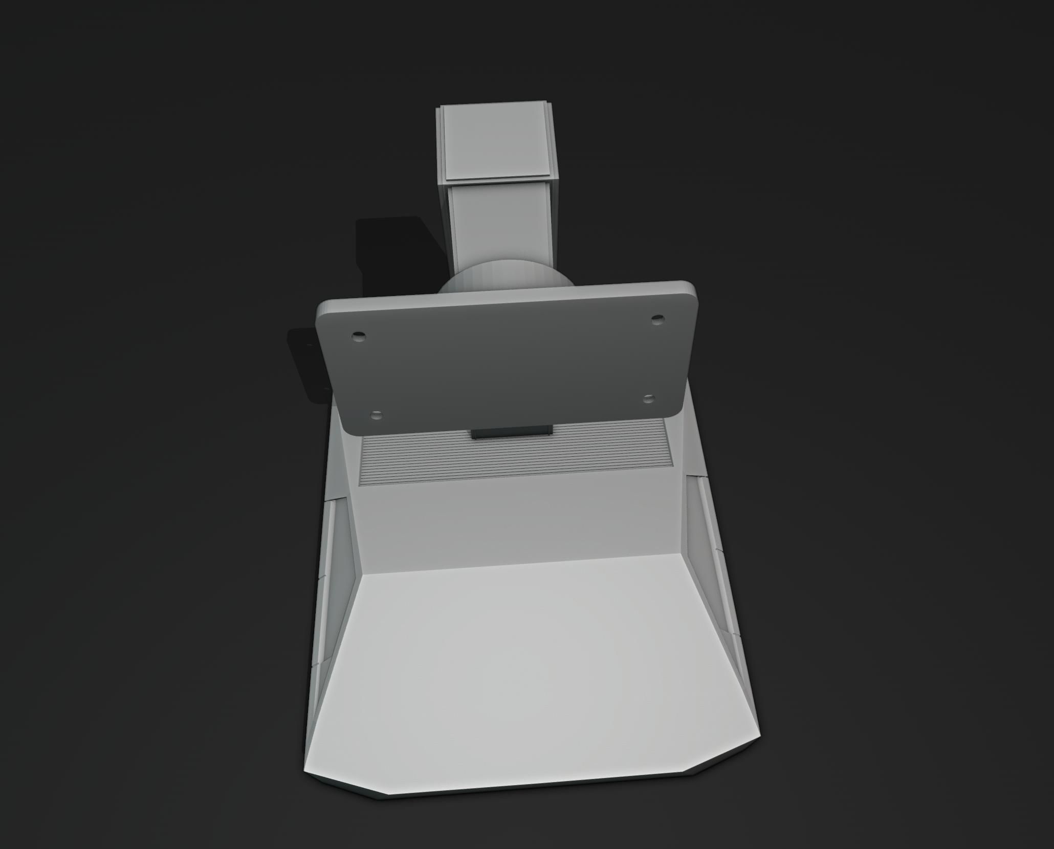 Monitor Stand Mount 6 3D print model_7