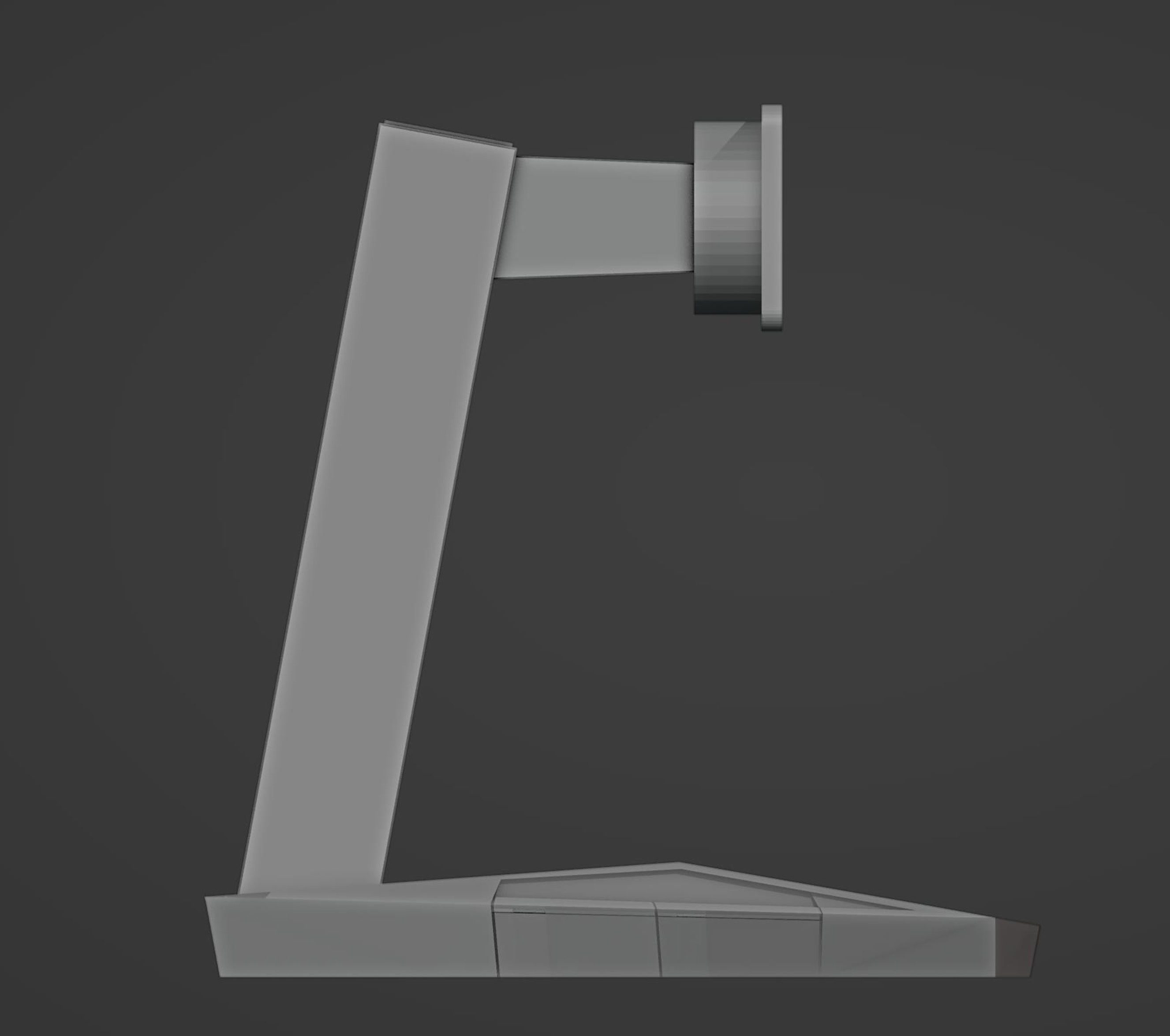 Monitor Stand Mount 6 3D print model_4