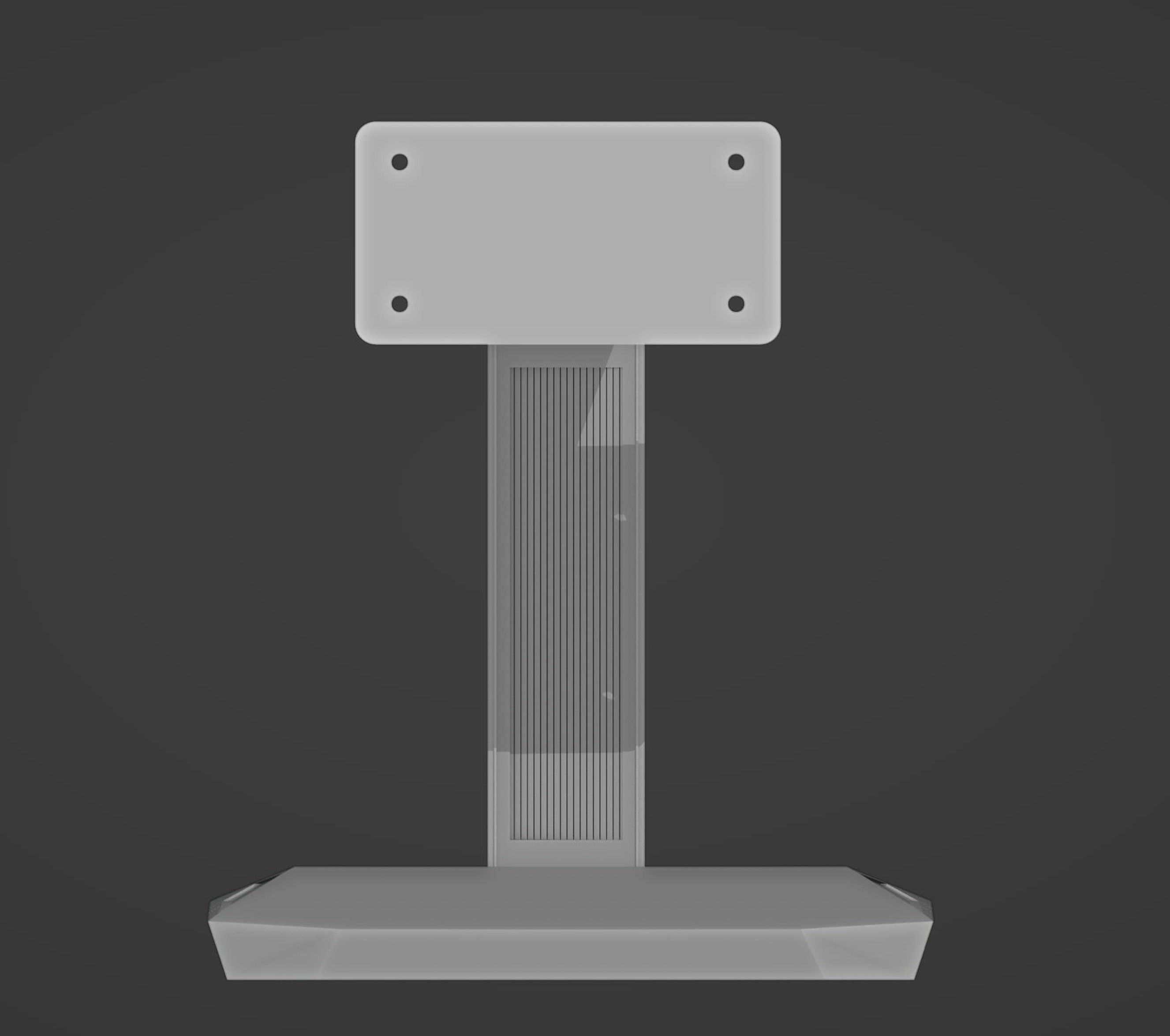 Monitor Stand Mount 6 3D print model_3