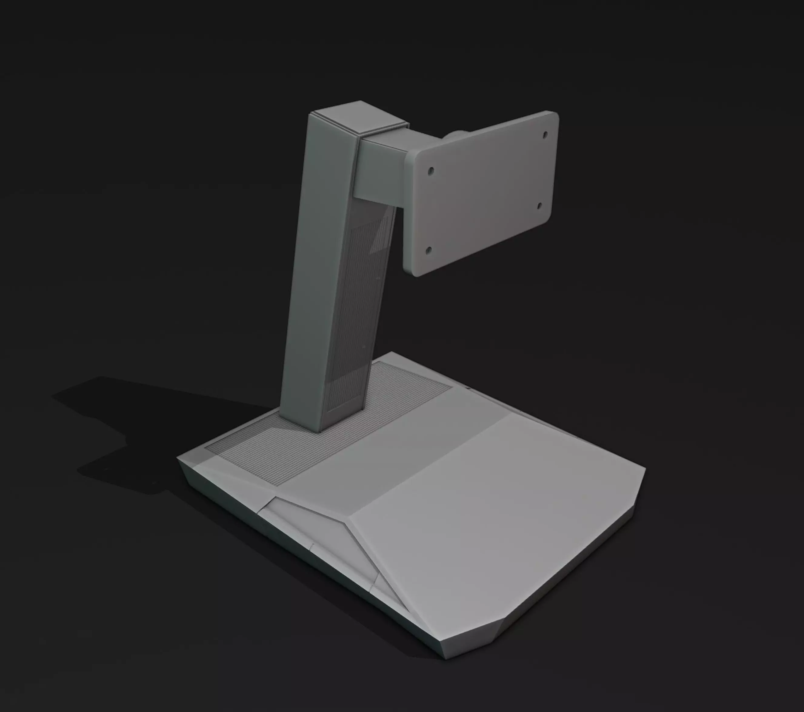 Monitor Stand Mount 6 3D print model_0