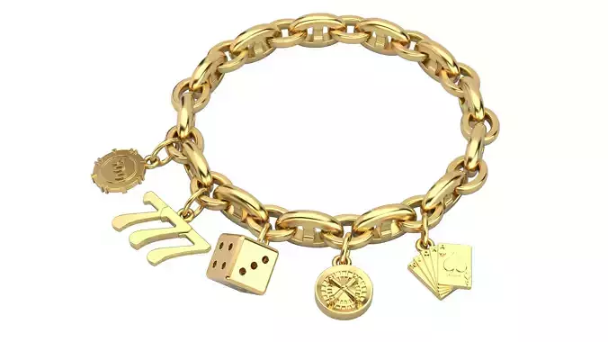 Casino charm collection