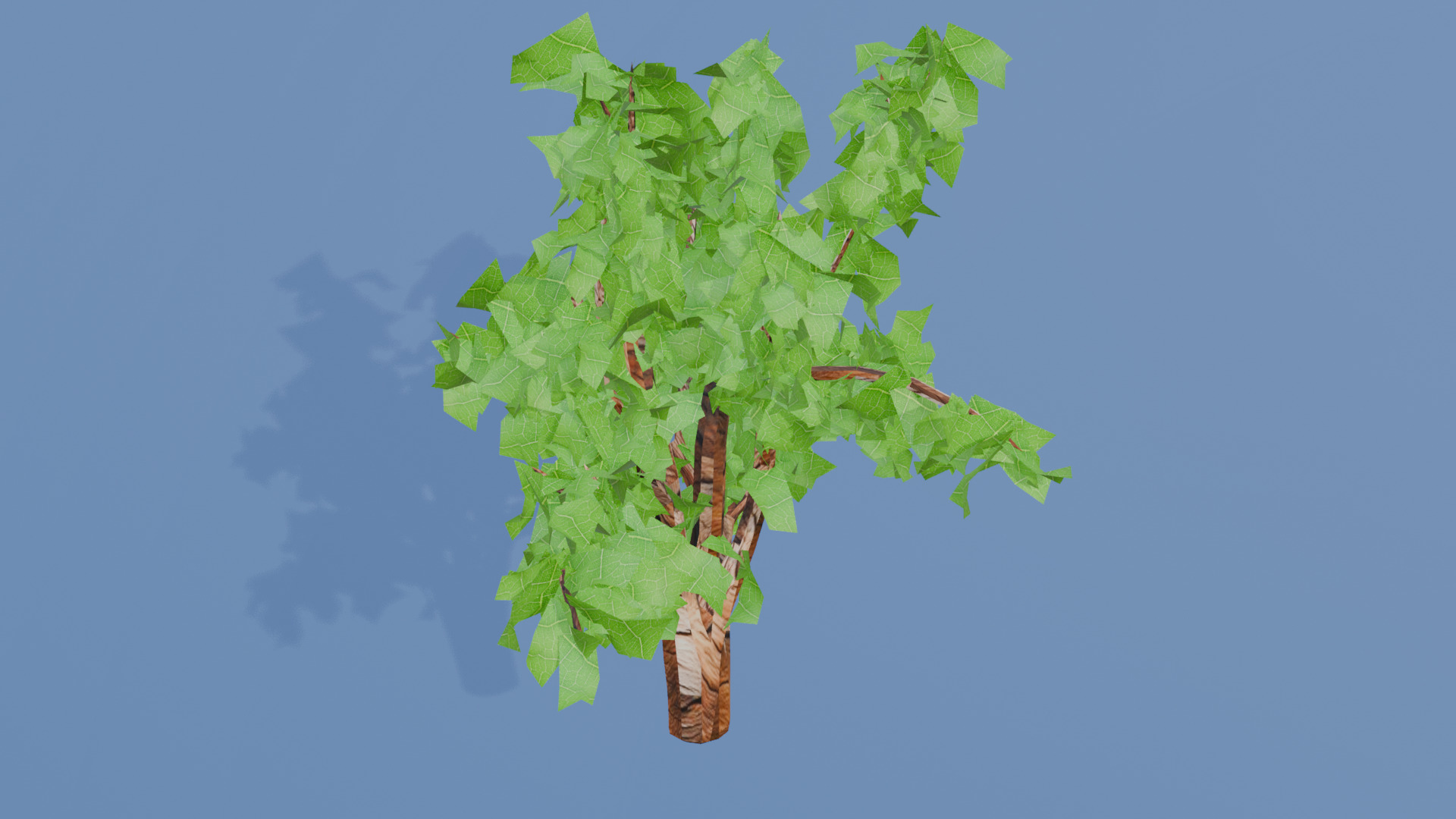 UNE HACHE Low-poly 3D model_5