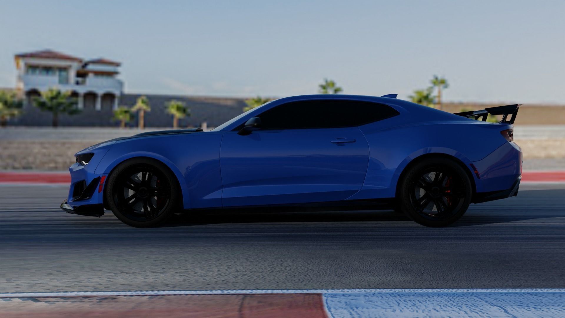 Camaro ZL1 1lE 3D model_3